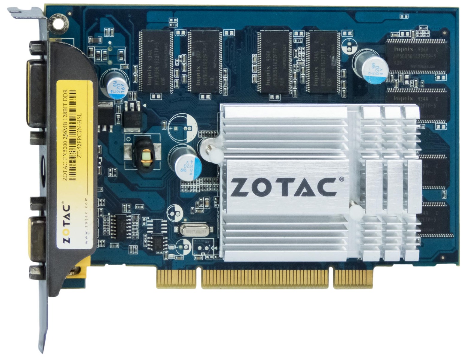 ZOTAC NVIDIA GEFORCE FX 5200 256MB ZT-52FPC2N-HSL PCI