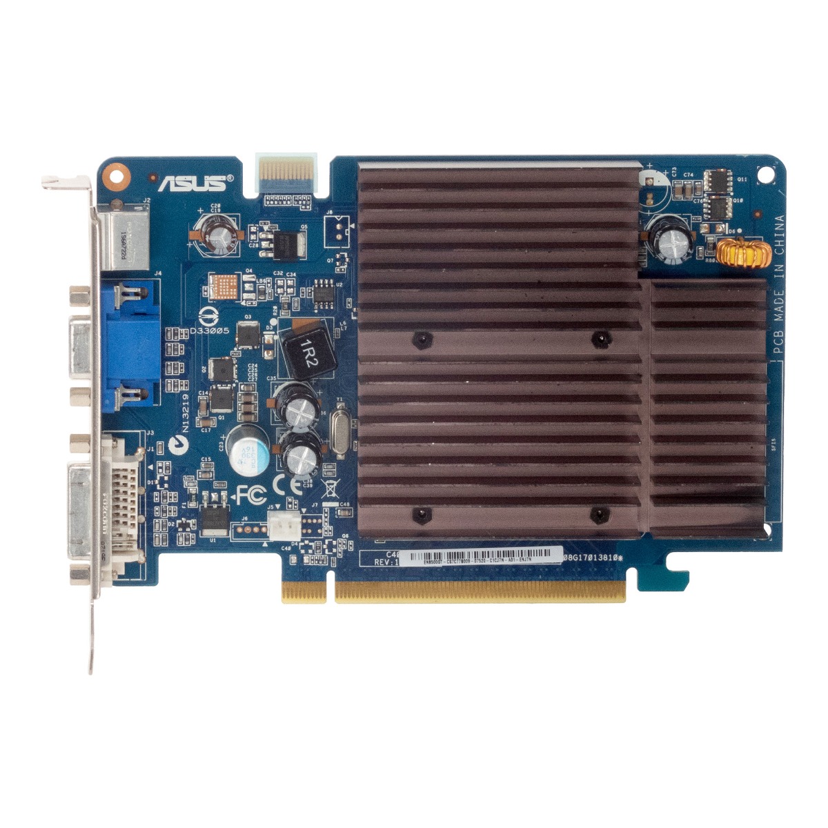 ASUS NVIDIA GEOFRCE 8500 GT 512MB EN8500GT SILENT MG/HTP/512M/A