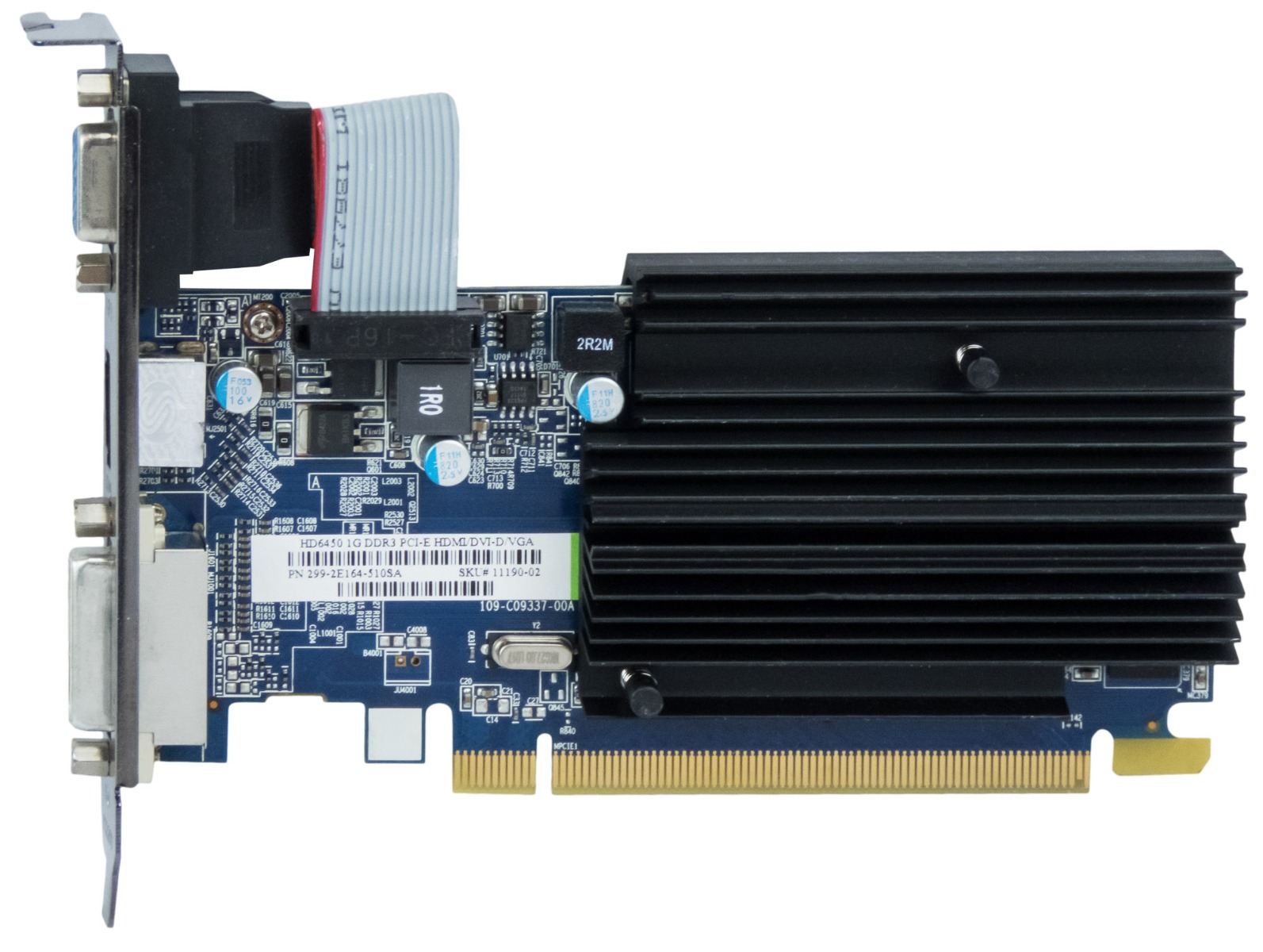 SAPPHIRE ATI RADEON HD 6450 1GB 11190-02 PCI-E DDR3