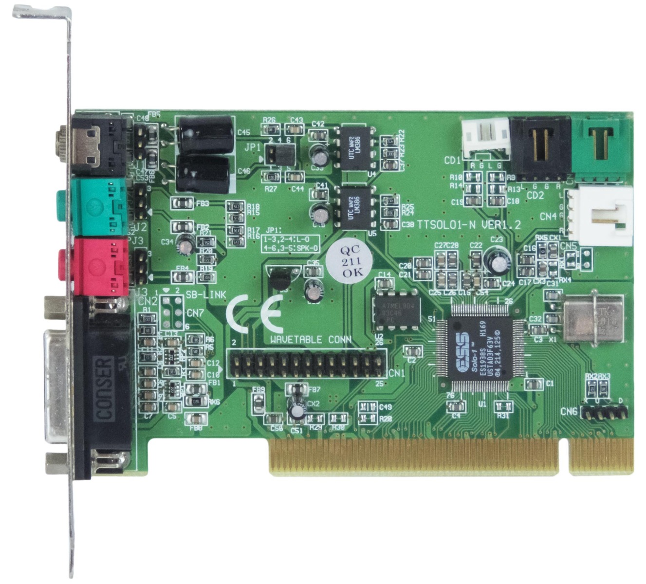 TERRATEC PROMEDIA TTSOLO1-N VER1.2 PCI MIDI S26361-D1133-V1