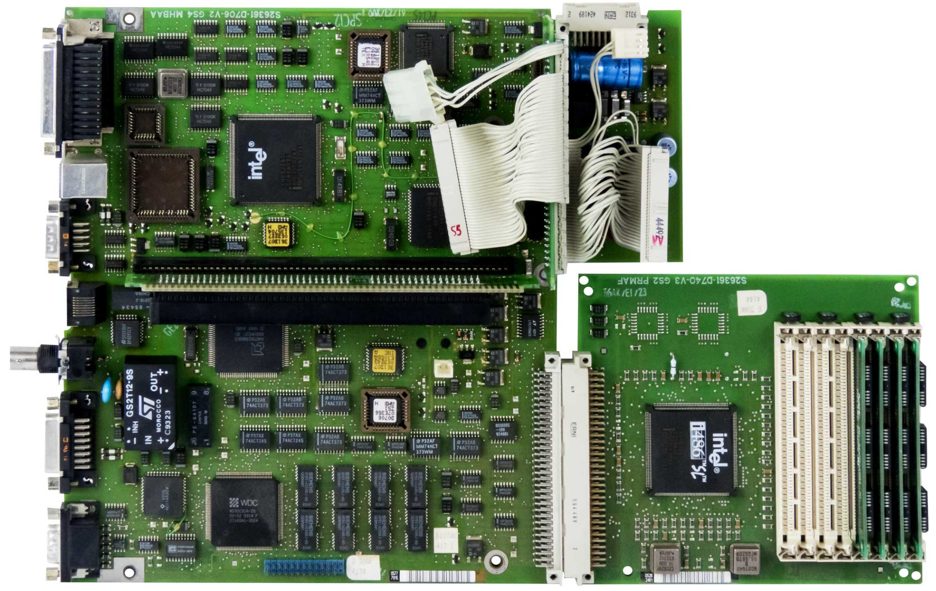 SIEMENS S26361-D706-V2 GS4 S26361-D740-V3 GS2 INTEL i486 SL 33MHz SX805 + MÉMOIRE
