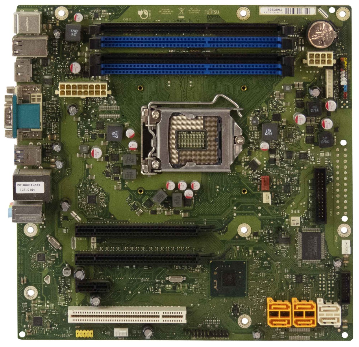 FUJITSU D3162-C12 GS1 LGA1155 DDR3 PCIe PCI pour E910 P910