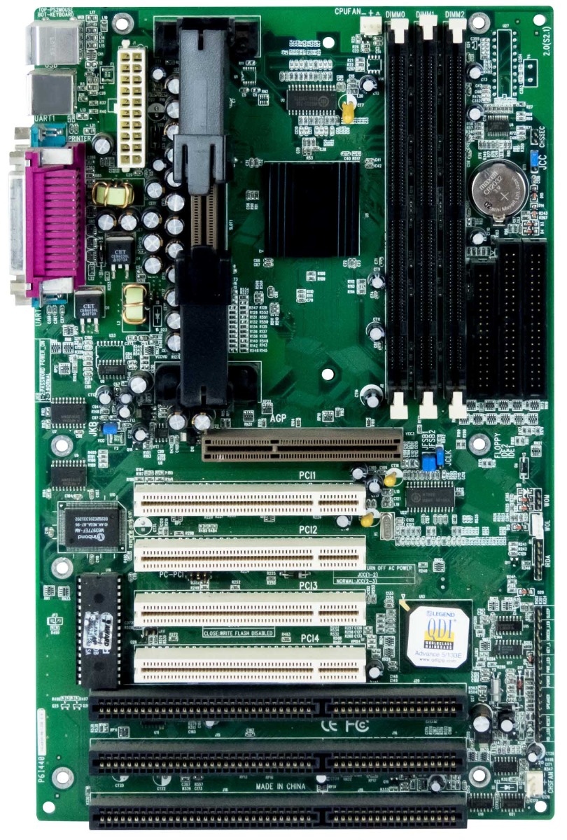 QDI P6V693A/A6/133E 2.0 CARTE MÈRE SLOT1 SDRAM ISA AGP PCI ATX