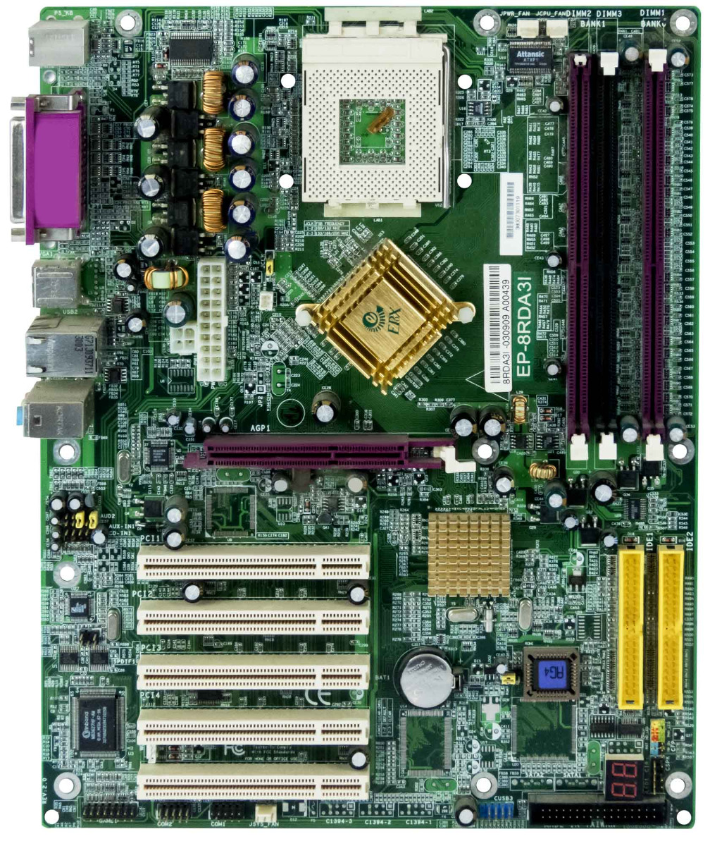 EPoX EP-8RDA3I Socket 462 (A) DDR AGP PCI ATX