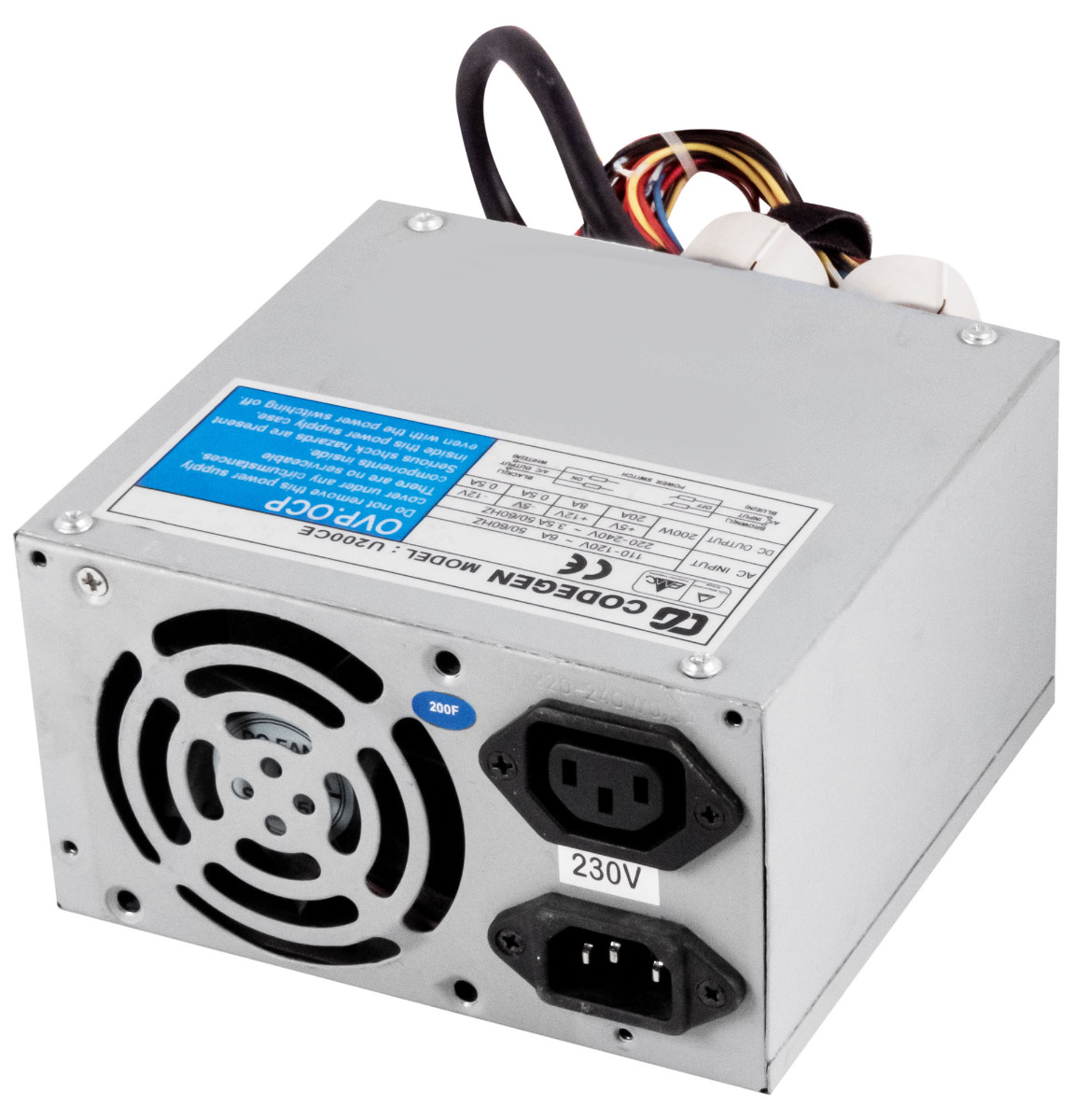 CODEGEN U200CE 200W FDD AUX MOLEX