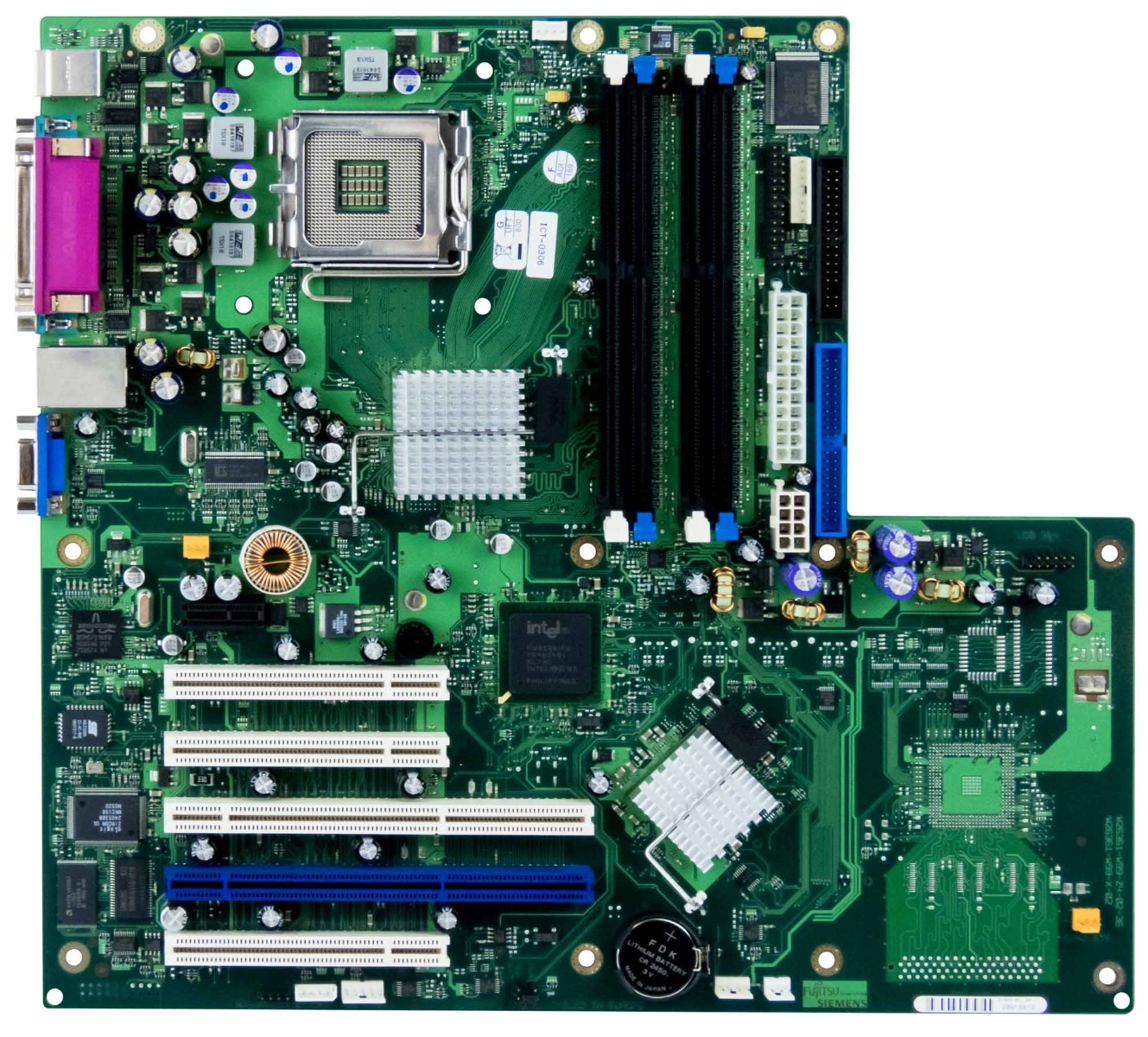 FUJITSU SIEMENS D1979-B11 GS1 SOCKET LGA775 DDR PCI-X PCIe PRIMERGY TX 150 S3