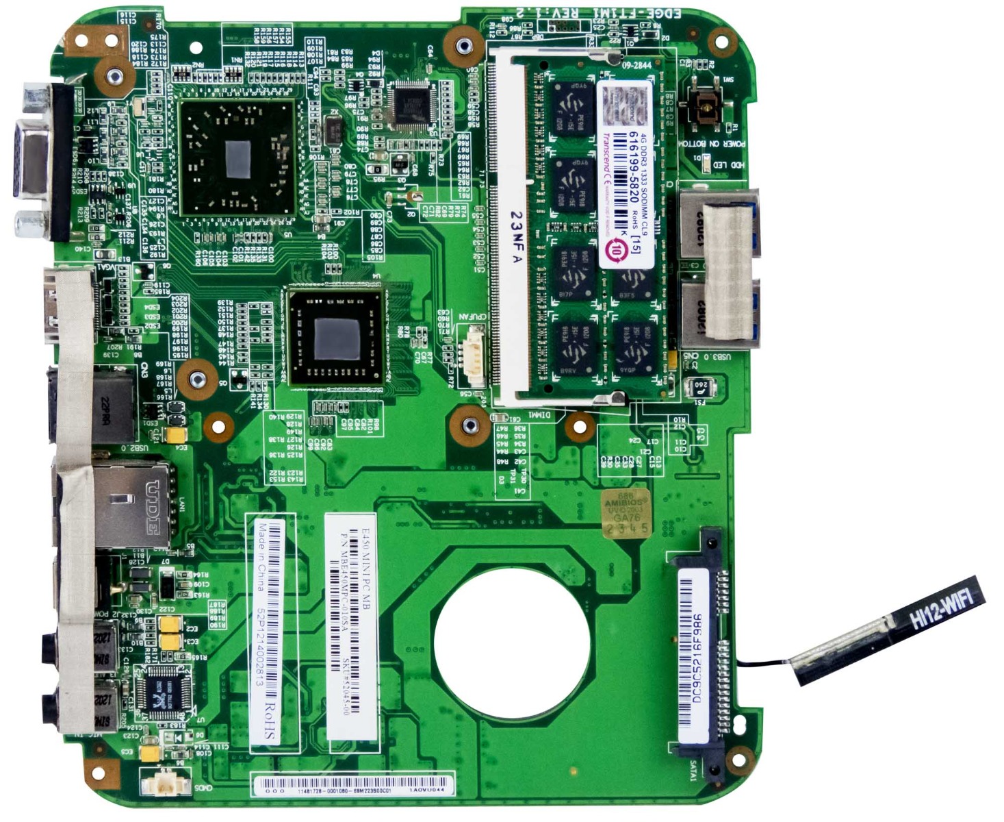 SAPPHIRE EDGE-FT1M1 RÉV:1.2 4GB DDR3 CARTE SYSTÈME pour série EDGE-HD