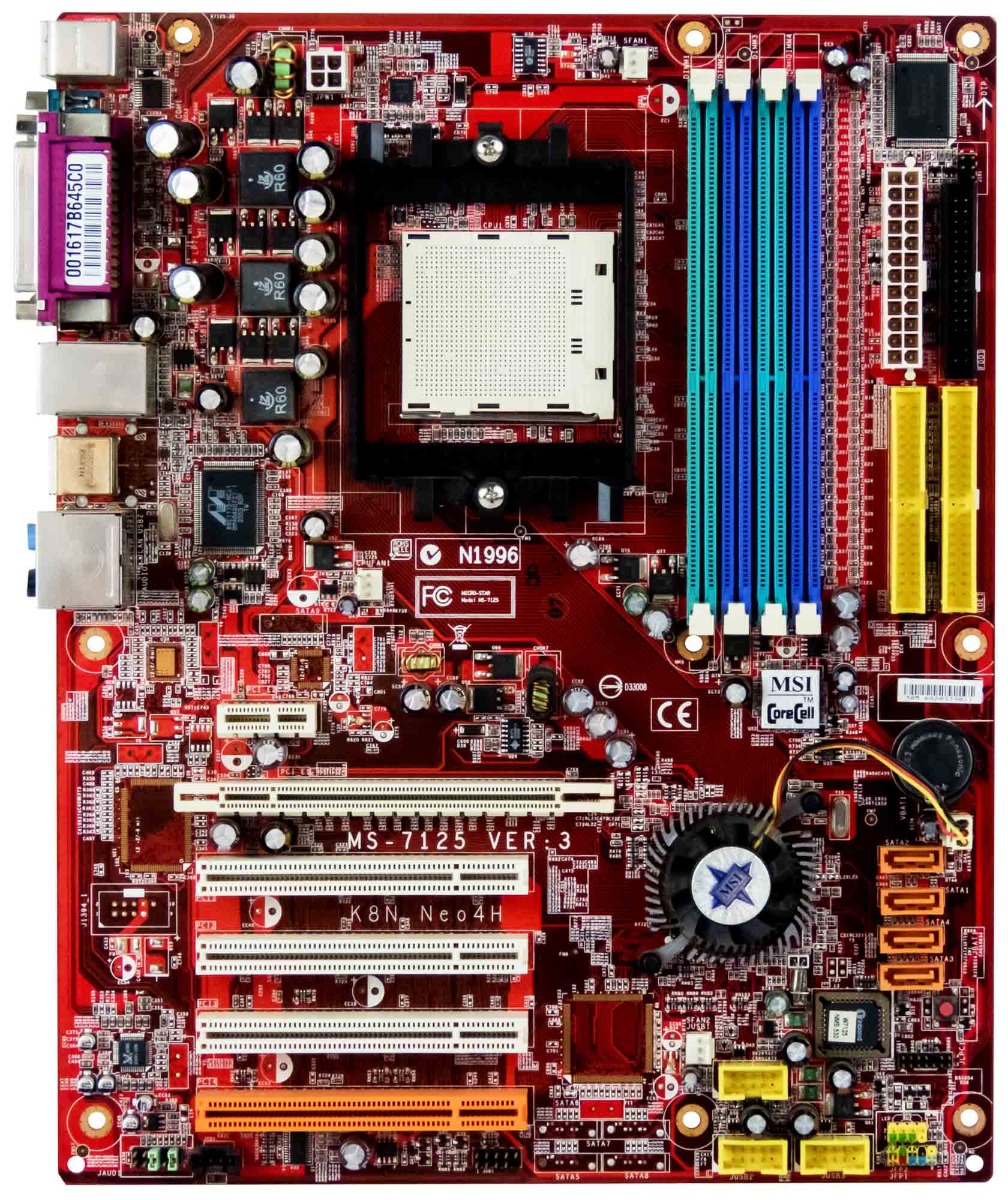MSI K8N Neo4H MS-7125 VER:3 s.939 DDR ATX