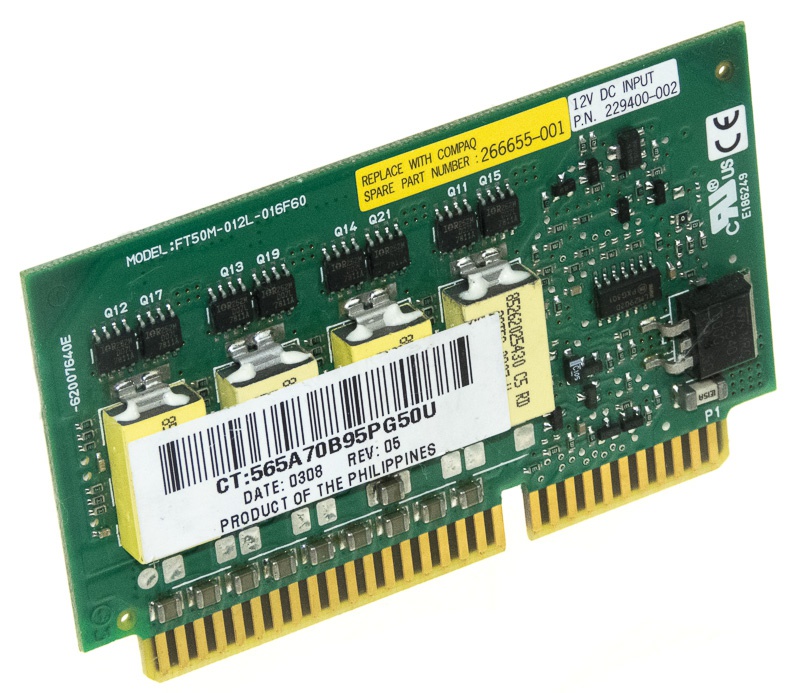 COMPAQ 266655-01 VRM FT50M-012L-016F60 DL580 G2 ML570 G2 E7000