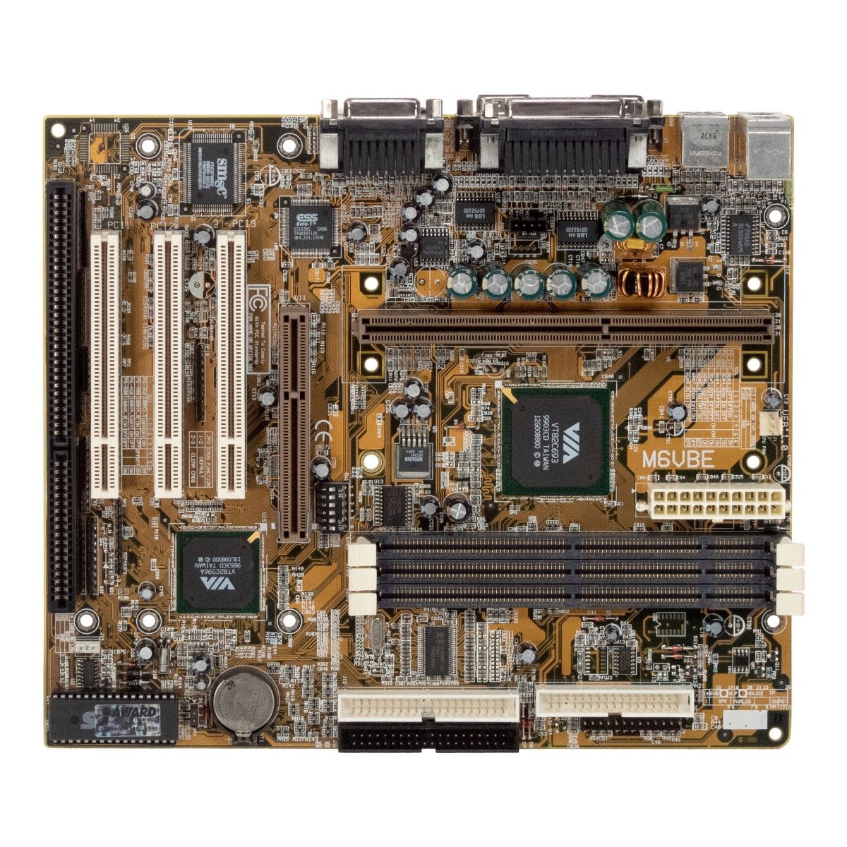 BIOSTAR M6VBE VER:1.0 CARTE MÈRE SLOT 1 SDRAM ISA PCI AGP mATX