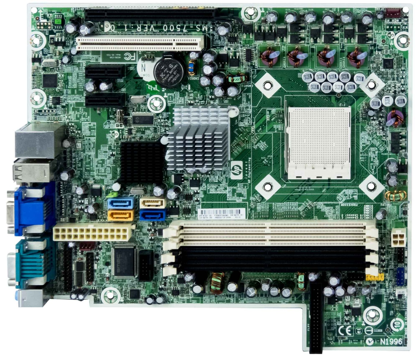 CARTE MÈRE HP 461537-001 MS-7500 VER:1.x SOCKET AM2 DDR2 pour DC5850
