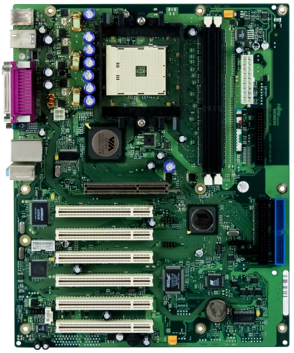 FUJITSU D1605-A11 GS1 s.754 DDR AGP PCI ATX