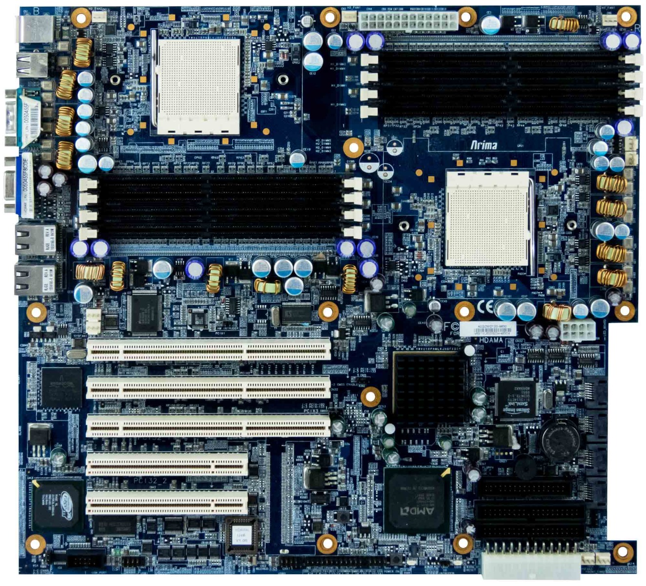 ARIMA 40GCMO120-A830 Carte mère HDAMA double socket 940 DDR PCI-X PCI