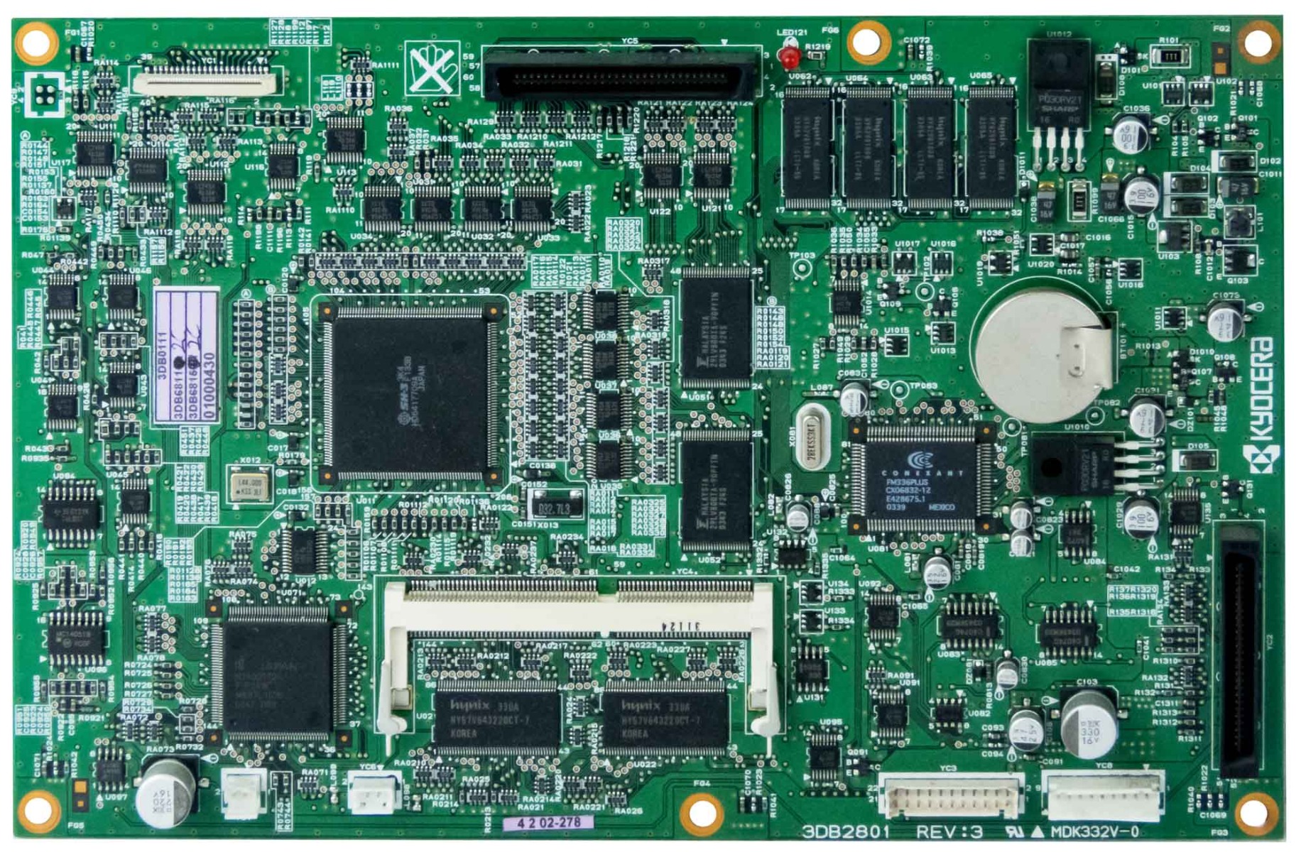 KYOCERA 3DB2801 Carte principale pour COPYSTAR GS-4035