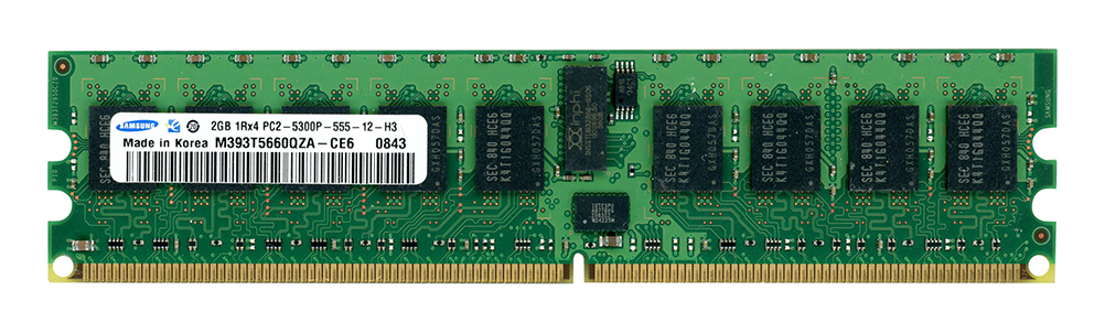 SAMSUNG M393T5660QZA-CE6 2 Go DDR2-667 MHz REG ECC CL5
