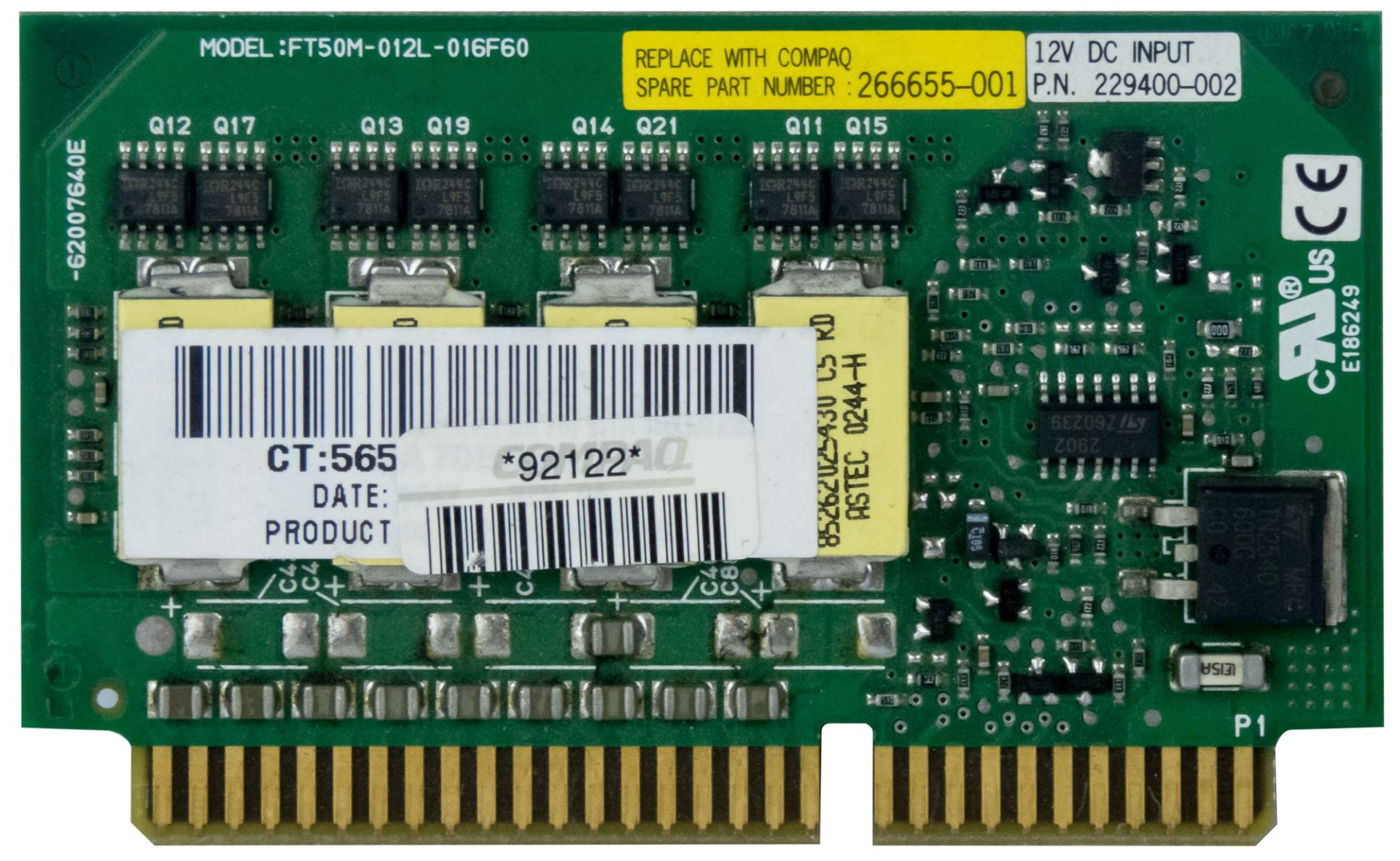 HP 266655-001 VRM PROLIANT DL580 G2 ML570 G2