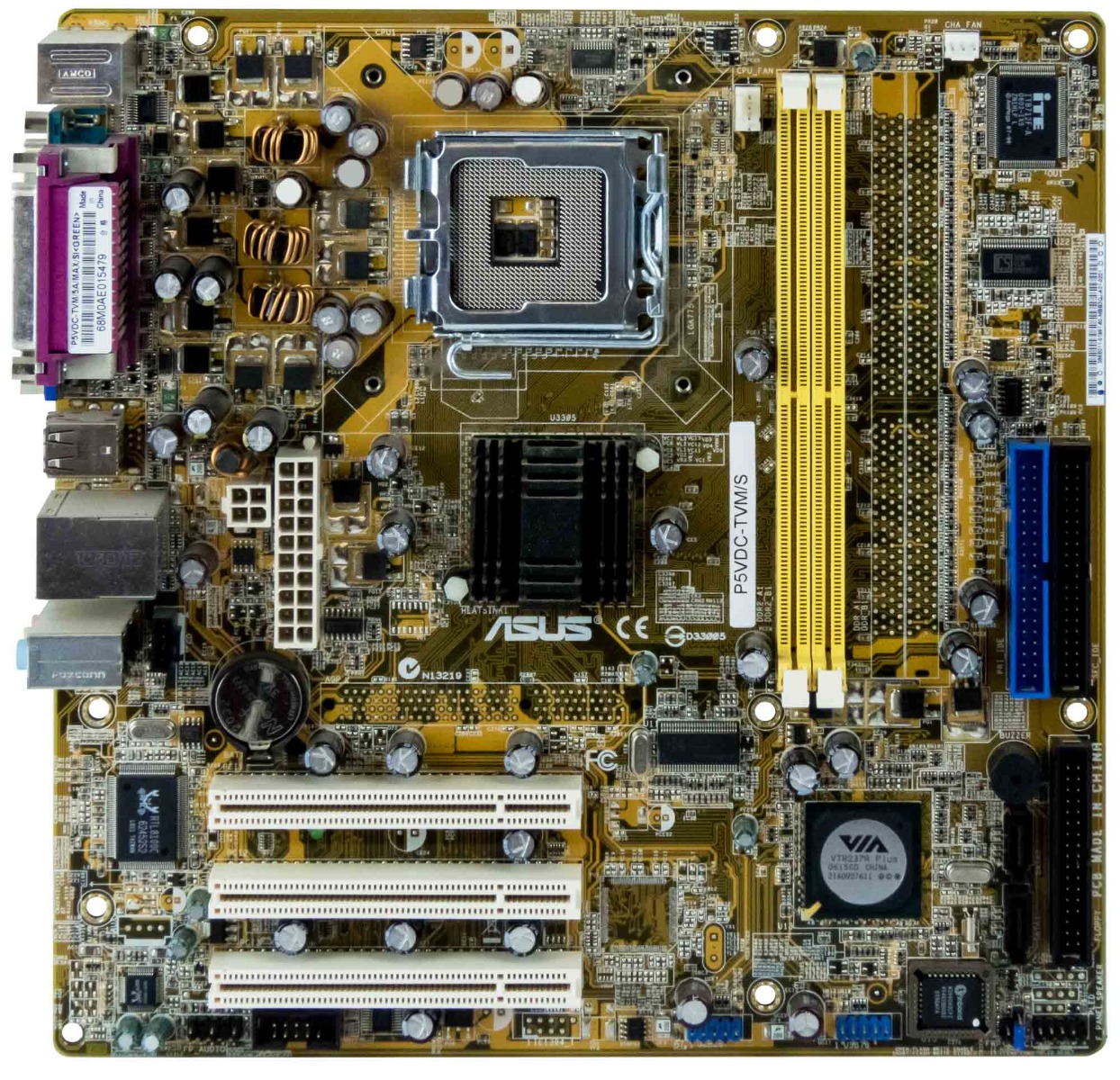 ASUS P5VDC-TVM/S LGA775 DDR2 mATX