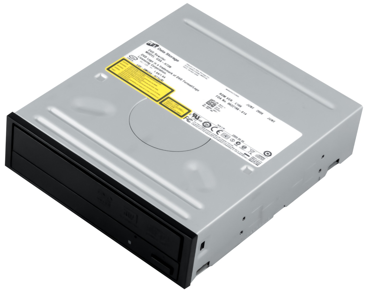 HITACHI LG GSA-H73N Lecteur/graveur DVD SATA 5,25''