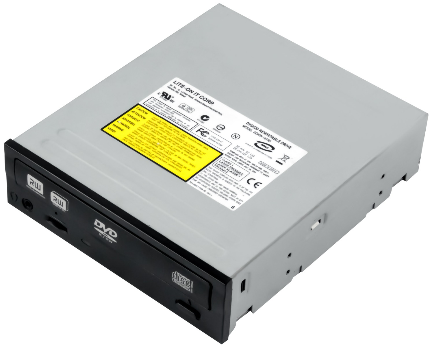 LITEON SOHW-1673S Graveur DVD/CD réinscriptible IDE 5,25''