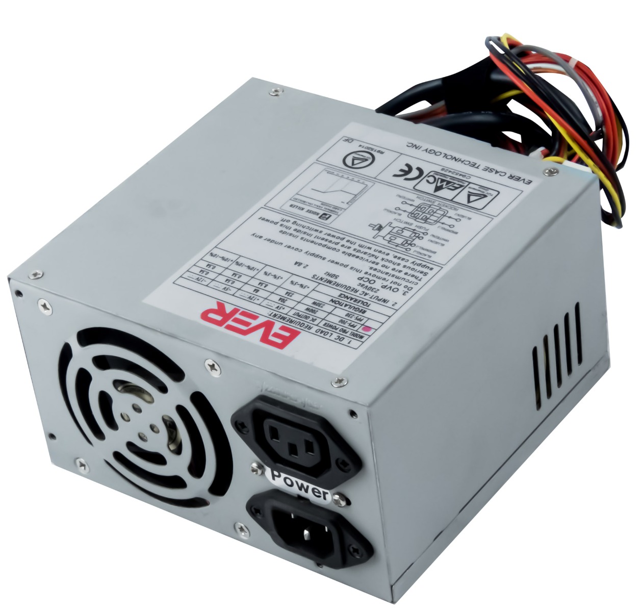 EVER PPS-200 200W Alimentation AT AUX MOLEX FDD