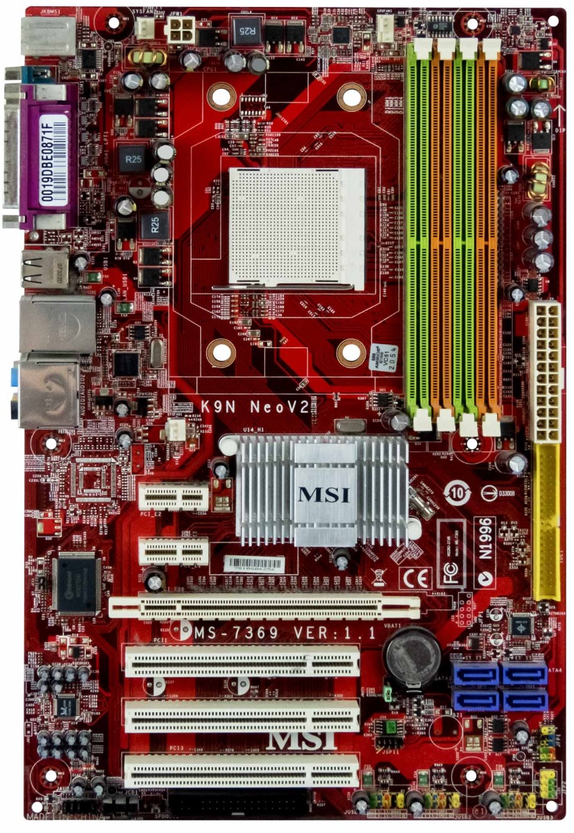 MSI MS-7369 VER:1.1 K9N NEO V2 s.AM2 DDR2