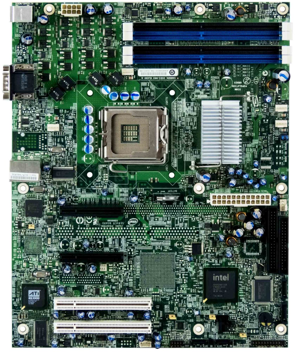 INTEL S3000AH CARTE SERVEUR LGA775 DDR2 D52072-208