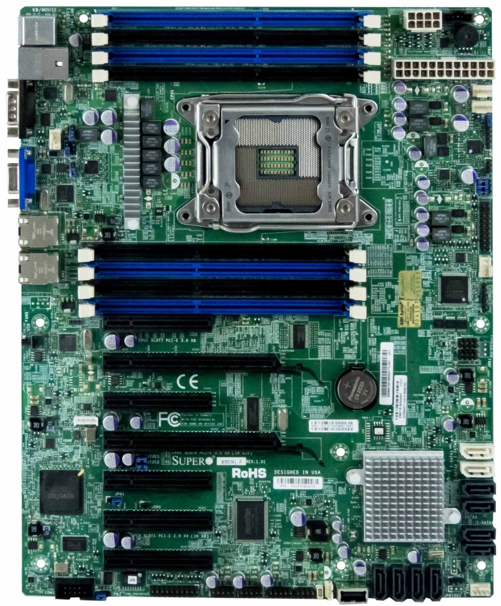 SUPERMICRO X9SRL-F LGA2011 / R DDR3 PCIE ATX