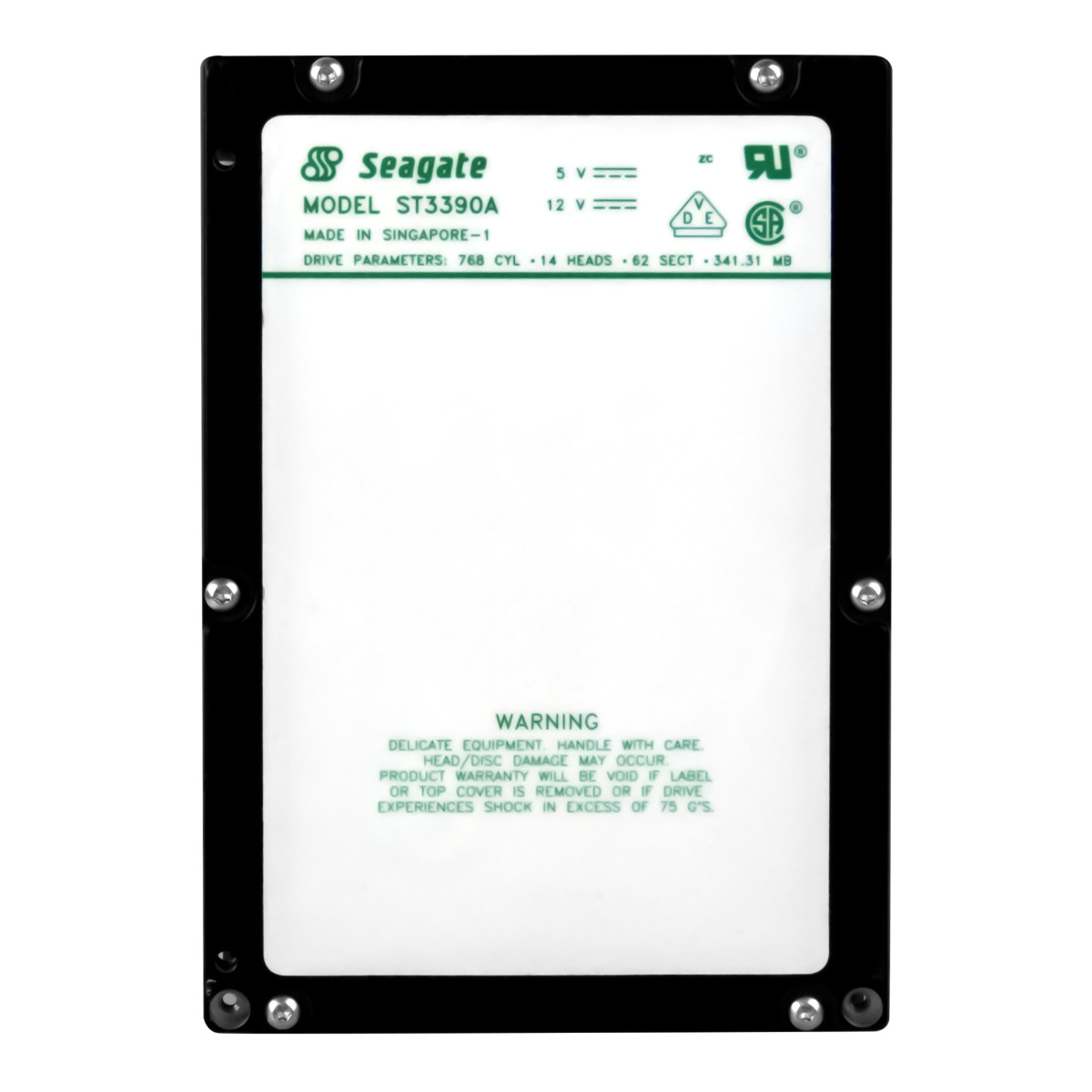 SEAGATE 390MB 4.5K ATA 3.5'' ST3390A
