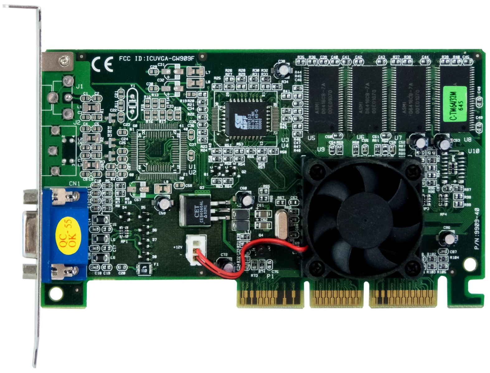 Gainward NVIDIA RIVA TNT2 M64 32MB 9909-40 C-TM64/32M