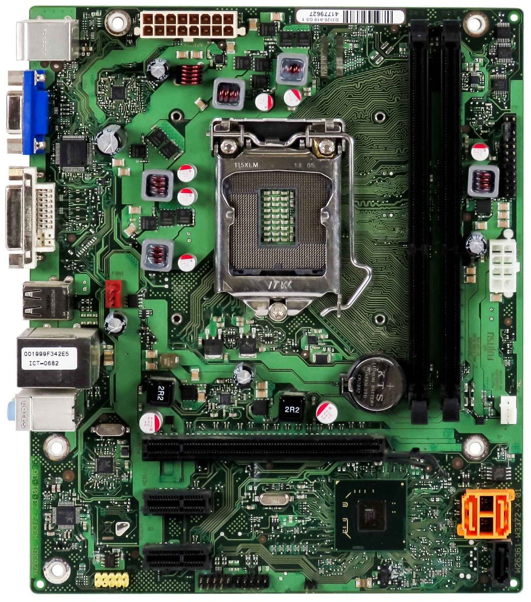 FUJITSU D3120-A10 GS1 Socket LGA1155 DDR3 microATX pour Esprimo E410