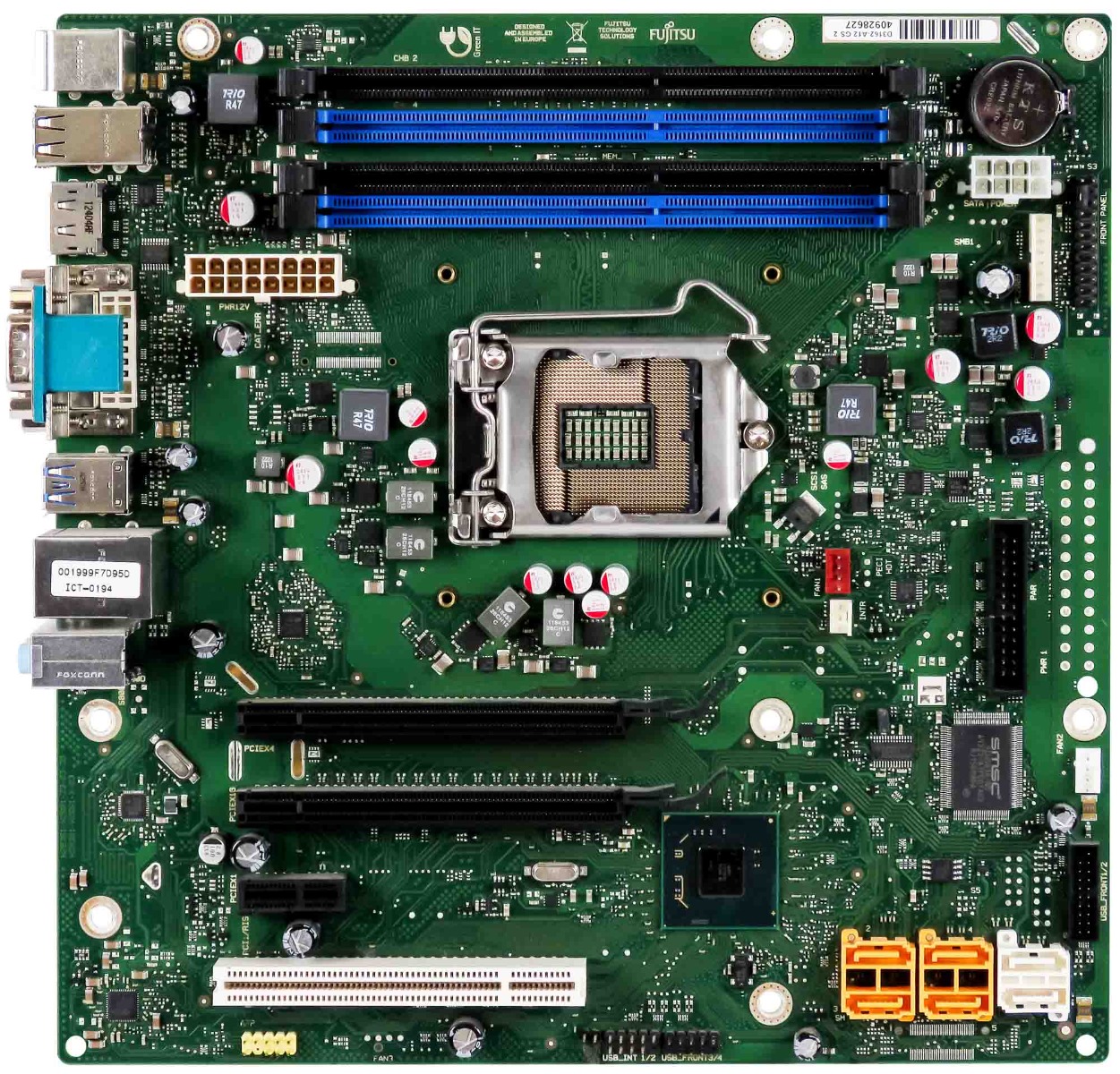 FUJITSU D3162-A12 GS2 Socket LGA1155 DDR3 microATX pour Esprimo P910