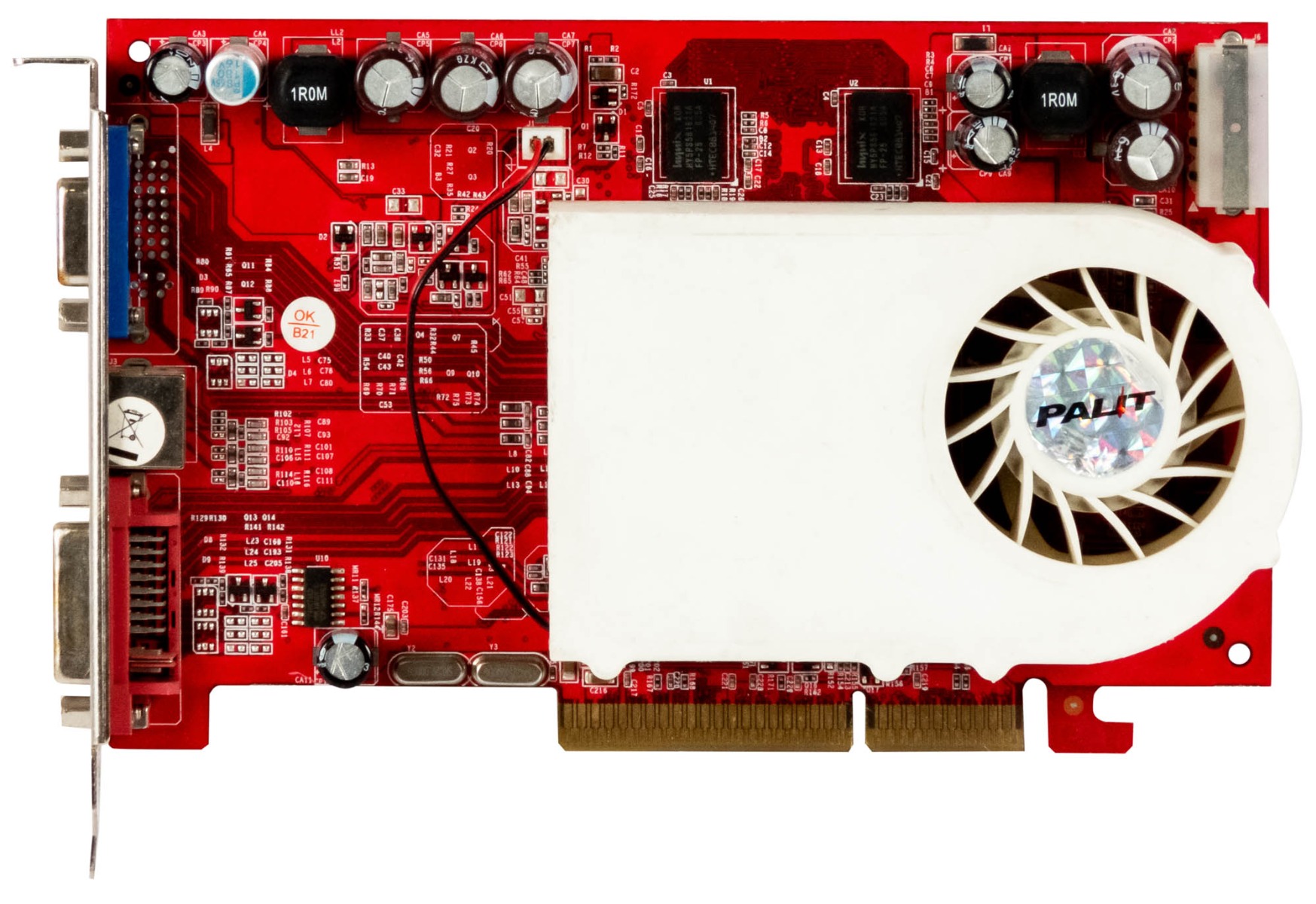 Carte graphique PALIT ATI RADEON X1600 PRO 256MB AA+X160P+TD21-PM9413 AGP