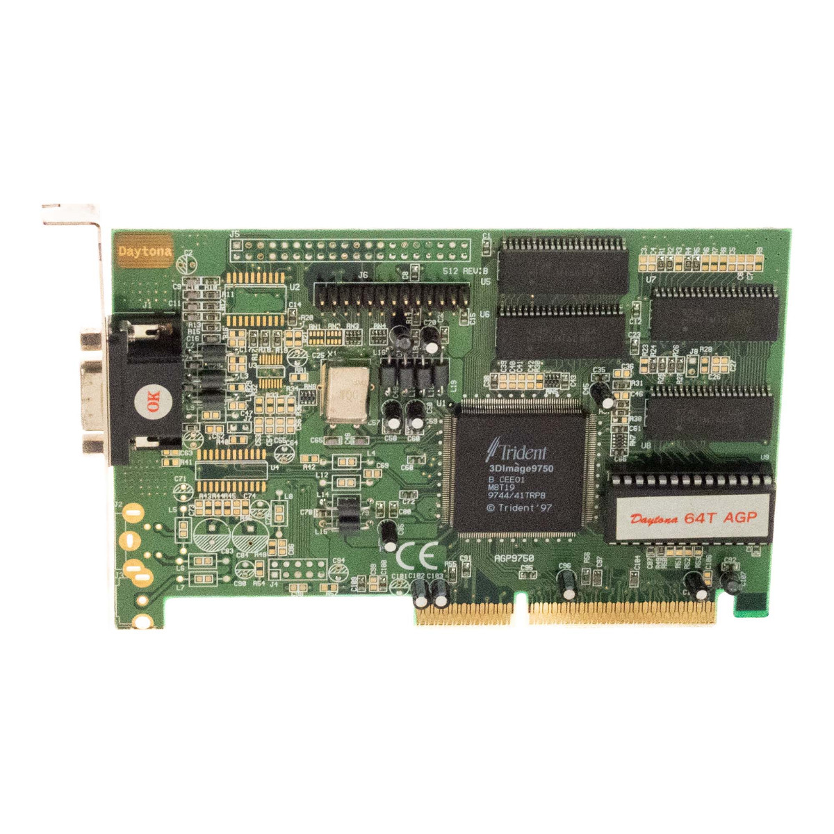 DAYTONA 64T AGP TRIDENT 3D IMAGE 9750 4MB AGP9750 AGP