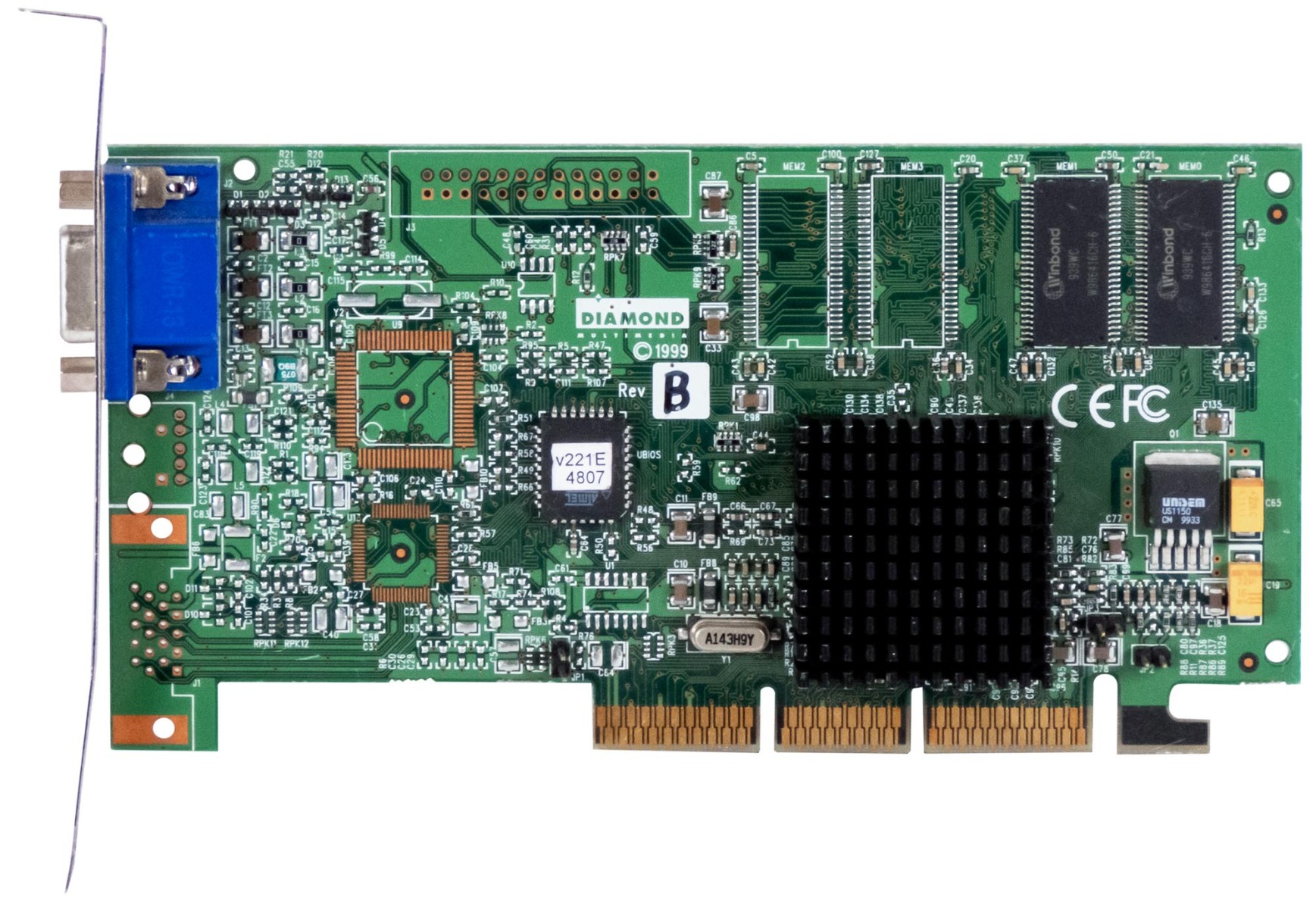 DIAMOND SPEEDSTAR A90 S3 SAVAGE4 PRO+ 16MB 28020100-002 22030532-001