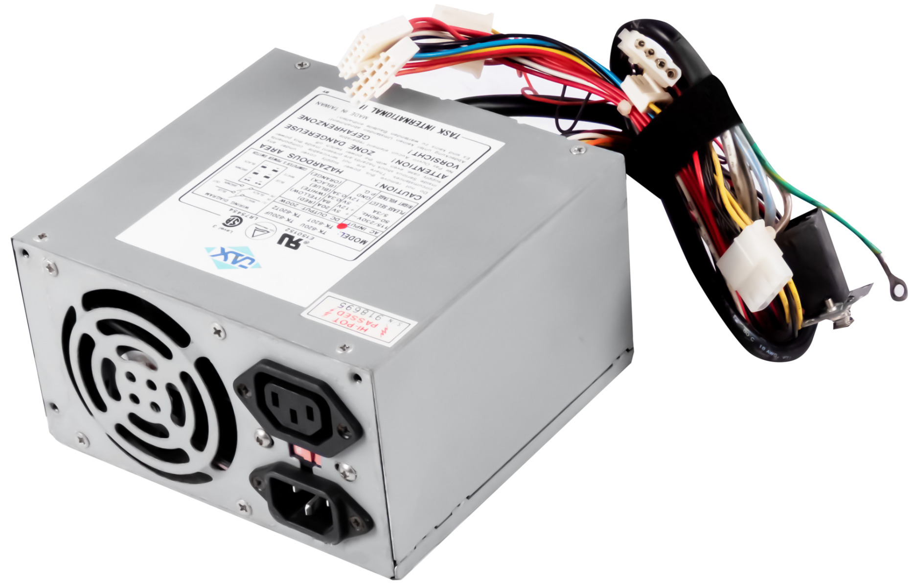 TASK TK-820T 200W PSU AT AUX MOLEX FDD