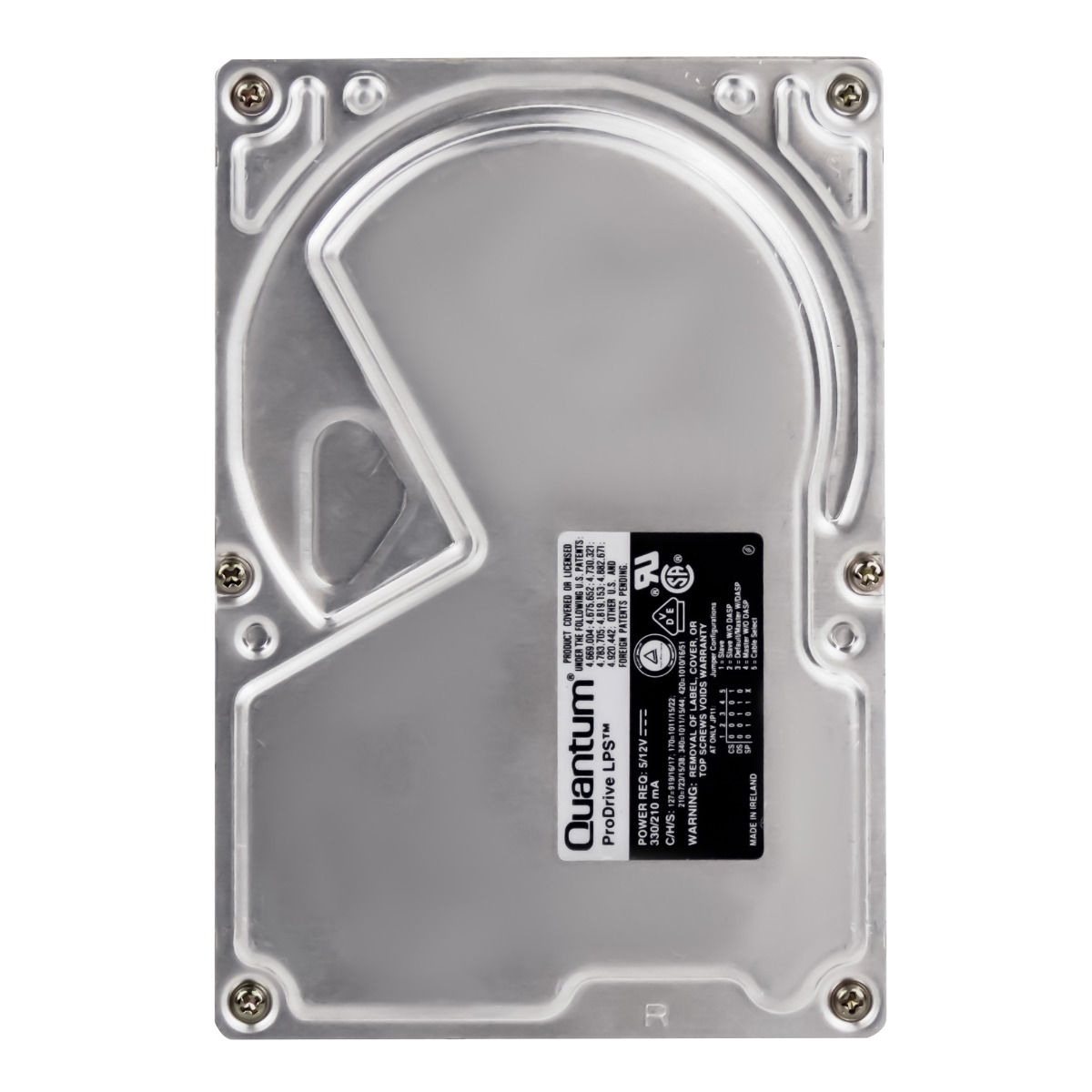 QUANTUM ProDrive LPS 420AT 420 Mo 3600 tr/min ATA 3,5'' RR42A011
