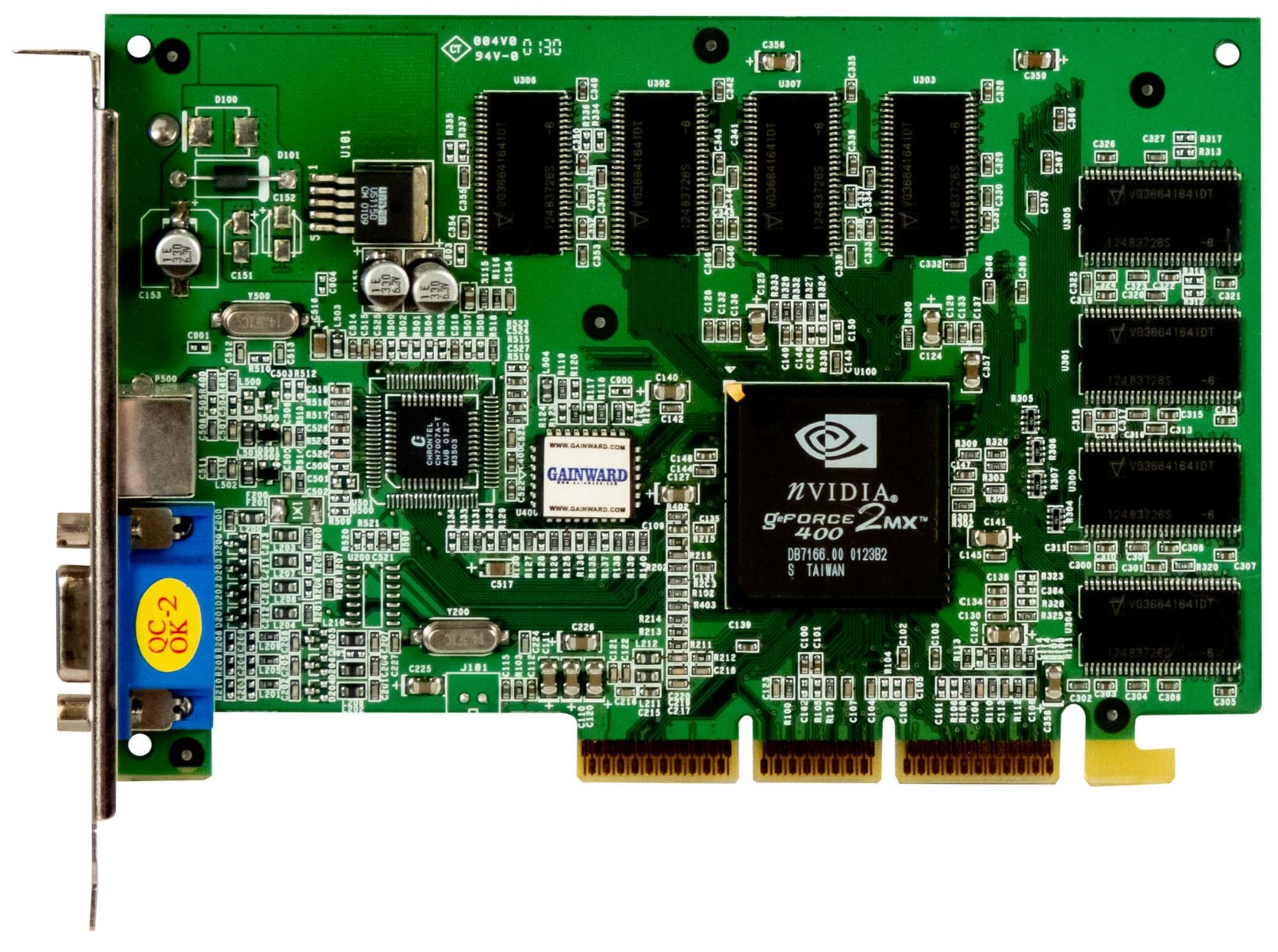 GAINWARD NVIDIA GEFORCE2 MX400 64MB VGA-GWV06-6 AGP