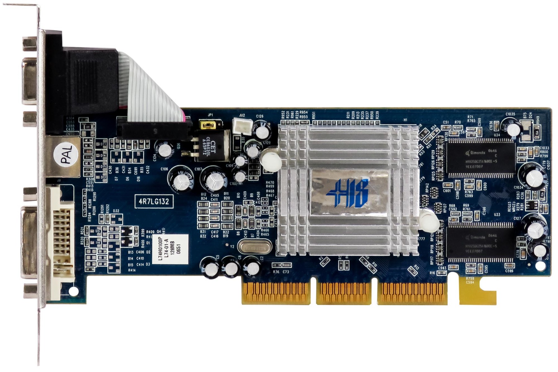 HIS ATI RADEON 9250 128 Mo 4R7LG132 AGP