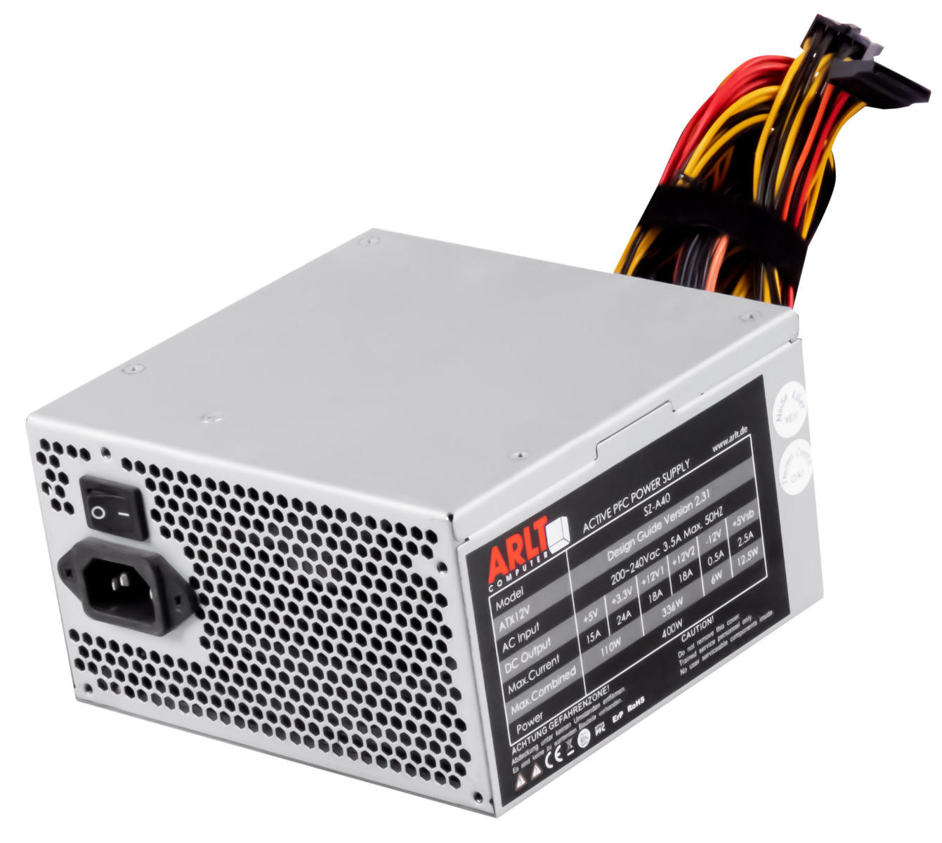 ARLT COMPUTER SZ-A40 V2.31 400W ATX 24-PIN