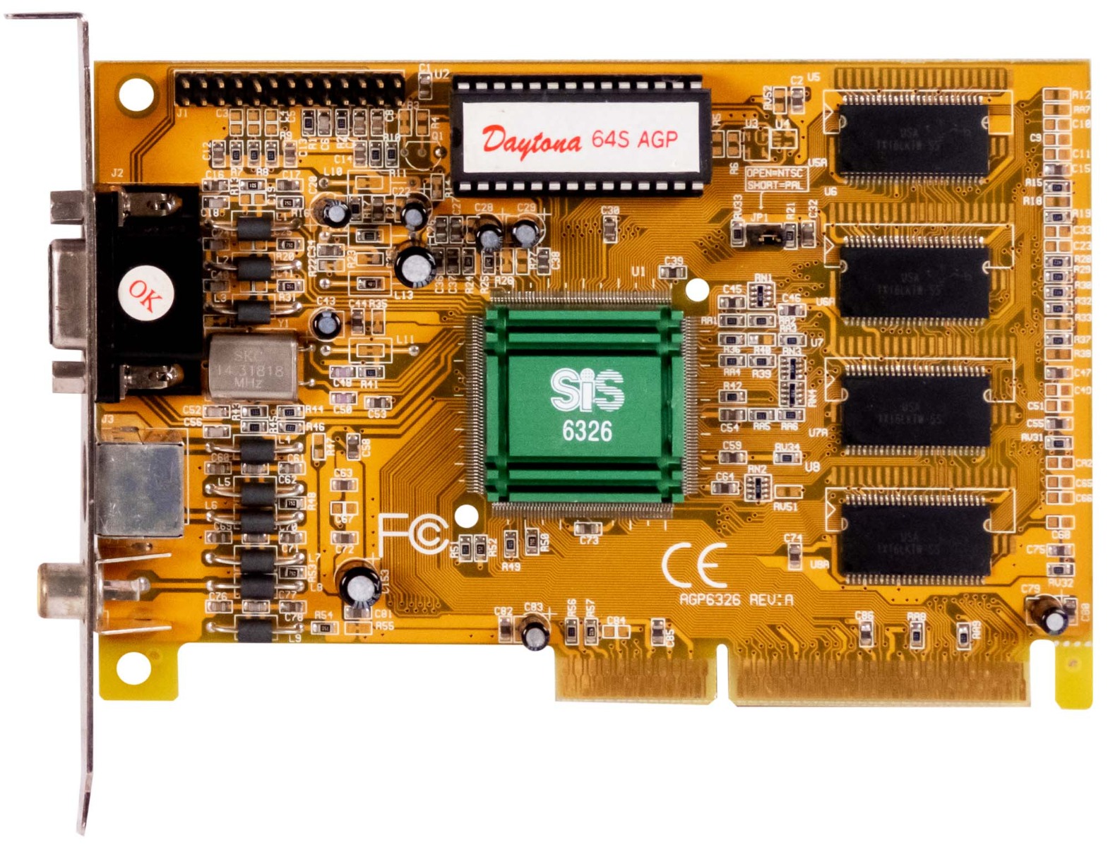 DAYTONA 64S AGP SIS 6326 8 Mo AGP6326