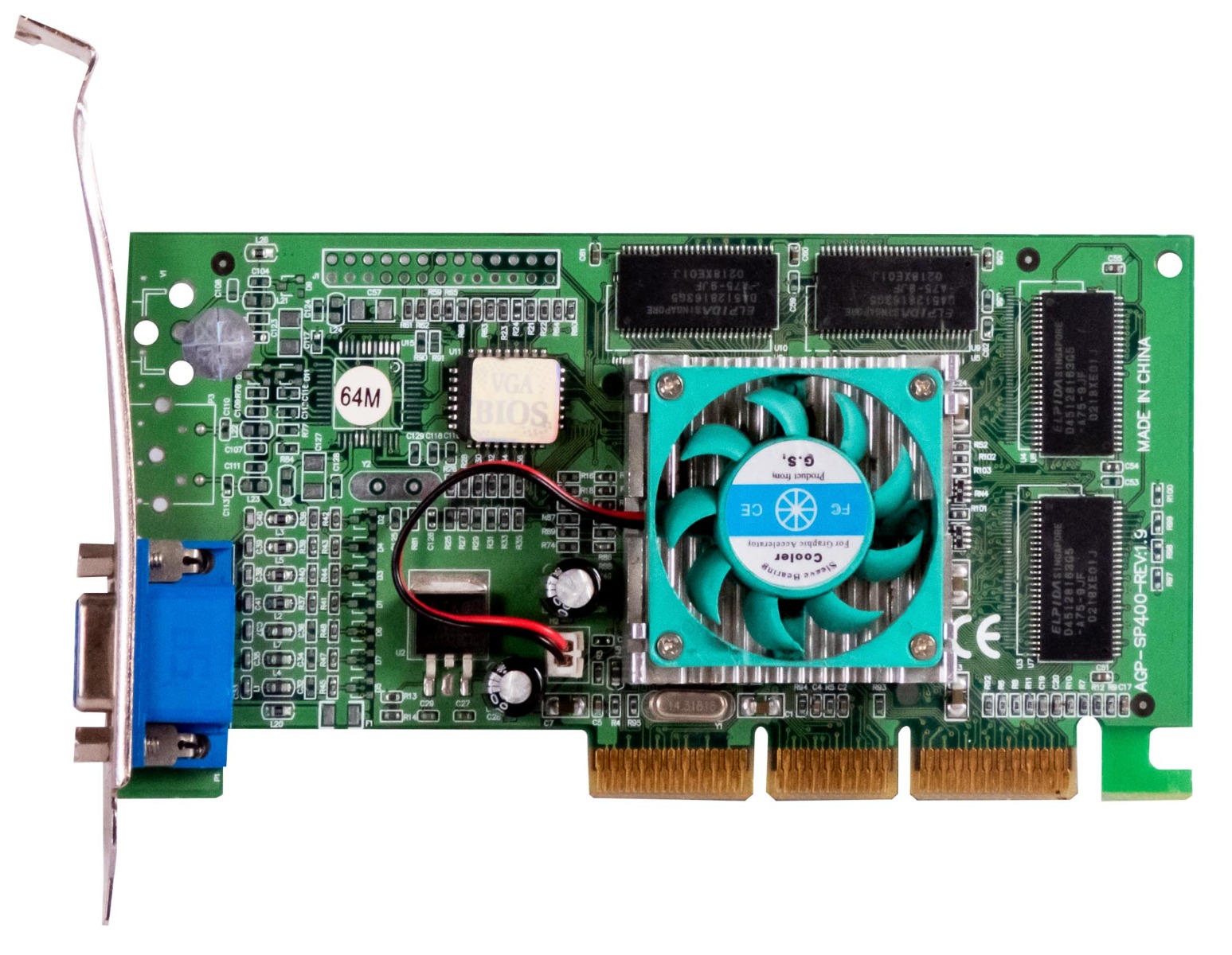 NVIDIA GEFORCE2 MX400 64MB AGP-SP400 AGP