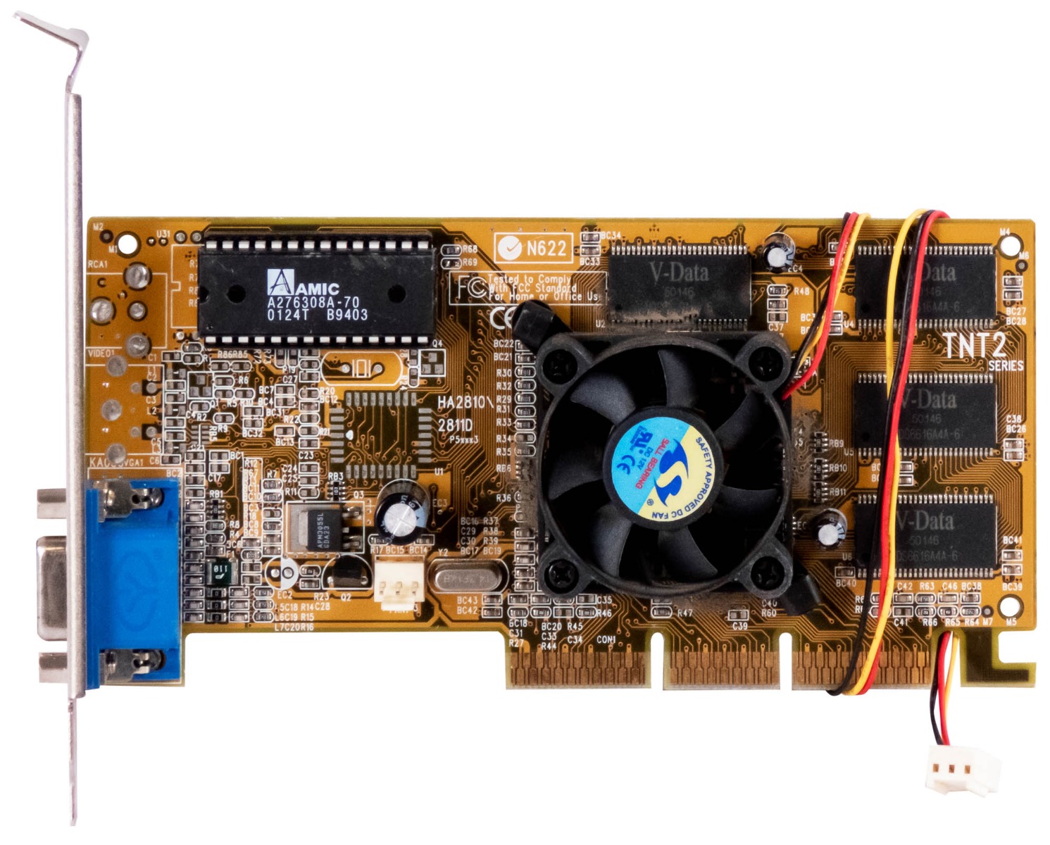 NVIDIA RIVA TNT2 32MB AGP D-SUB SDRAM