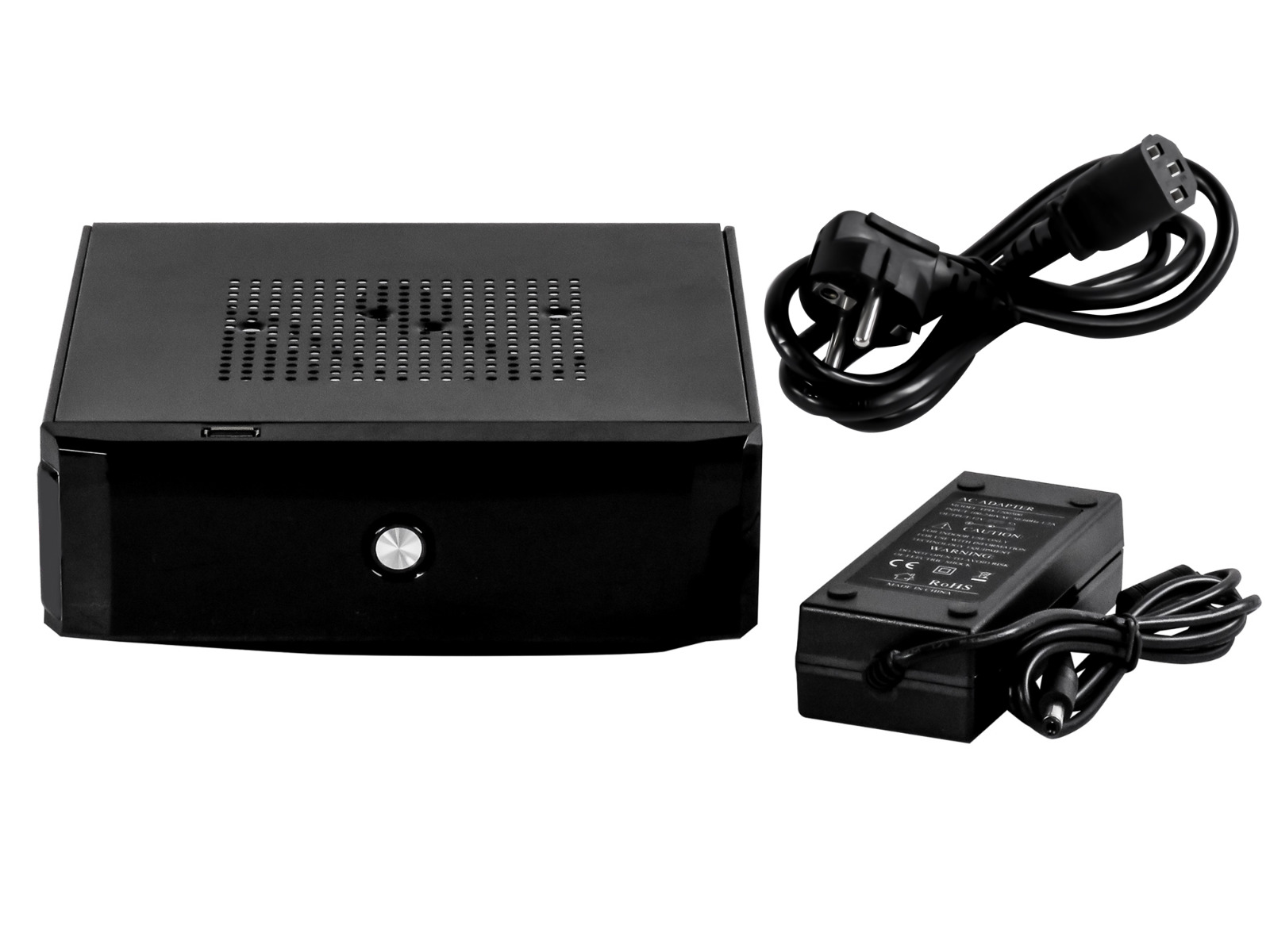 BOÎTIER MINI PC + ALIMENTATION 60W