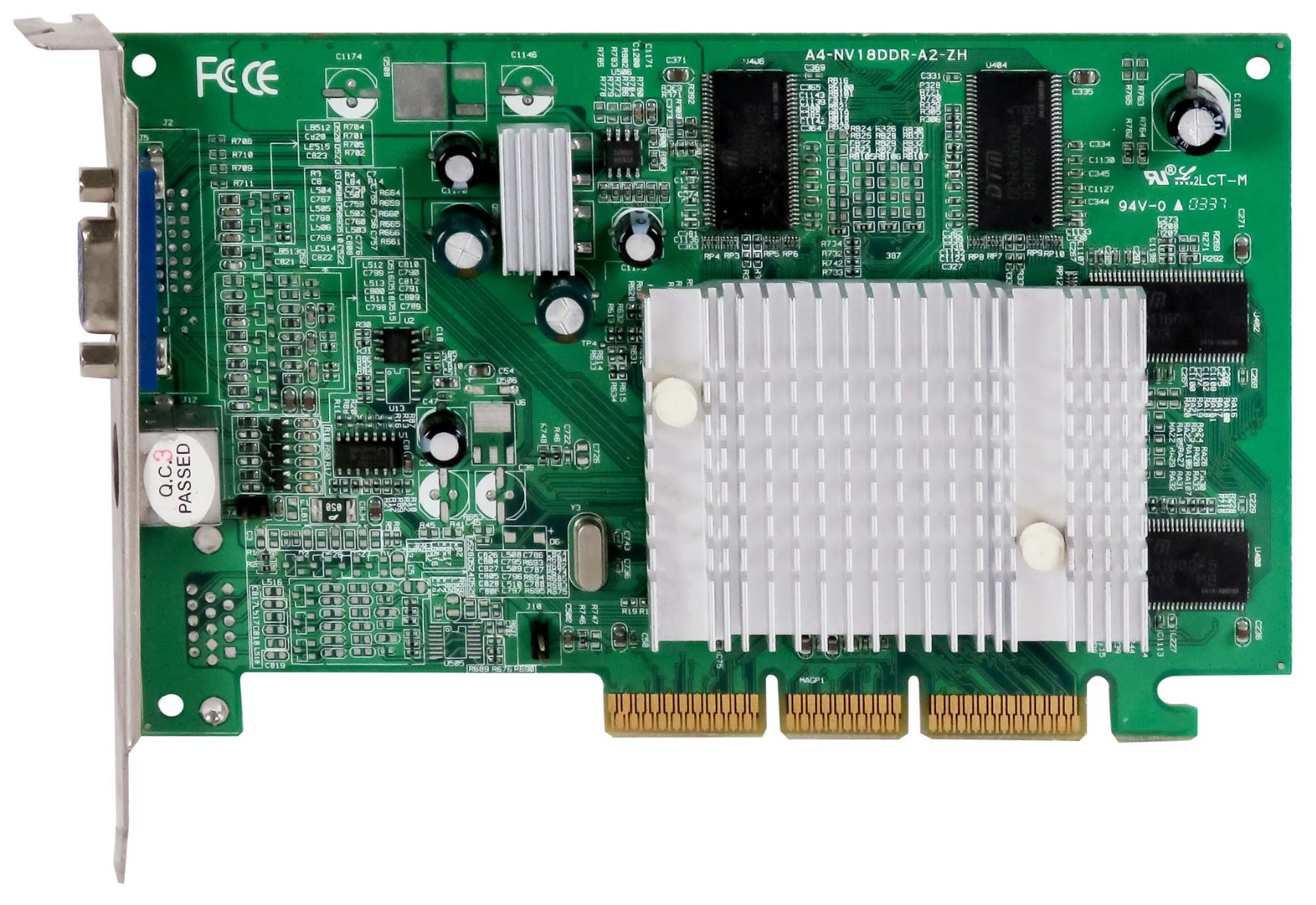 NVIDIA GEFORCE4 MX440 64 Mo A4-NV18DDR-A2-ZH ANV18A2P-64M AGP