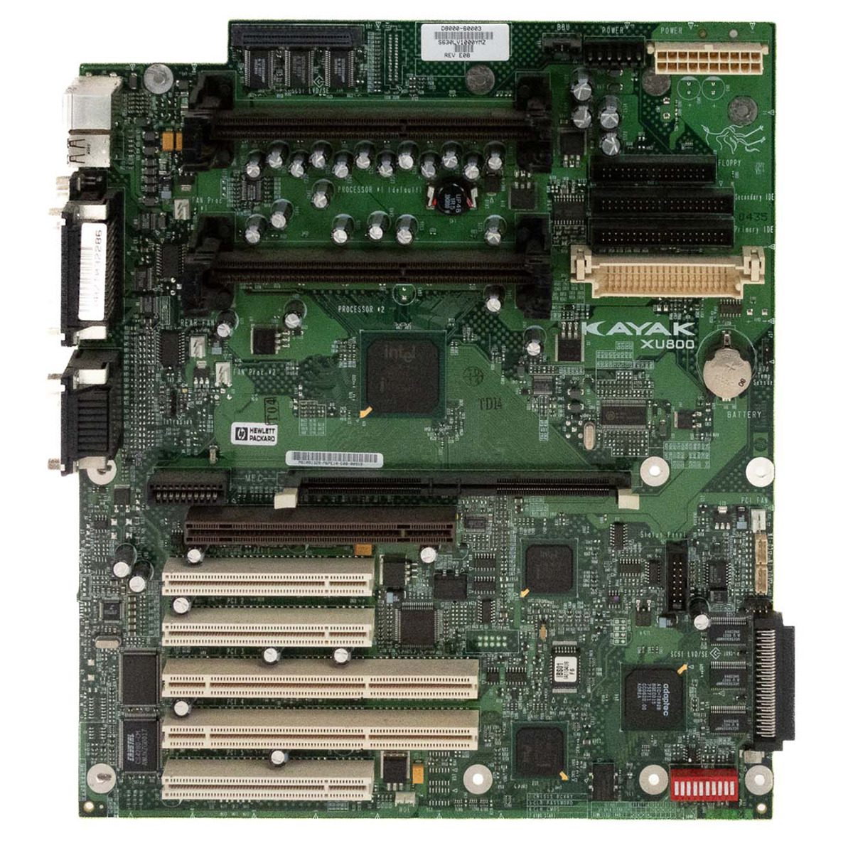 CARTE MÈRE HP KAYAK XU800 D8000-60003 DUAL SOCKET SLOT1 RDRAM PCI AGP EATX