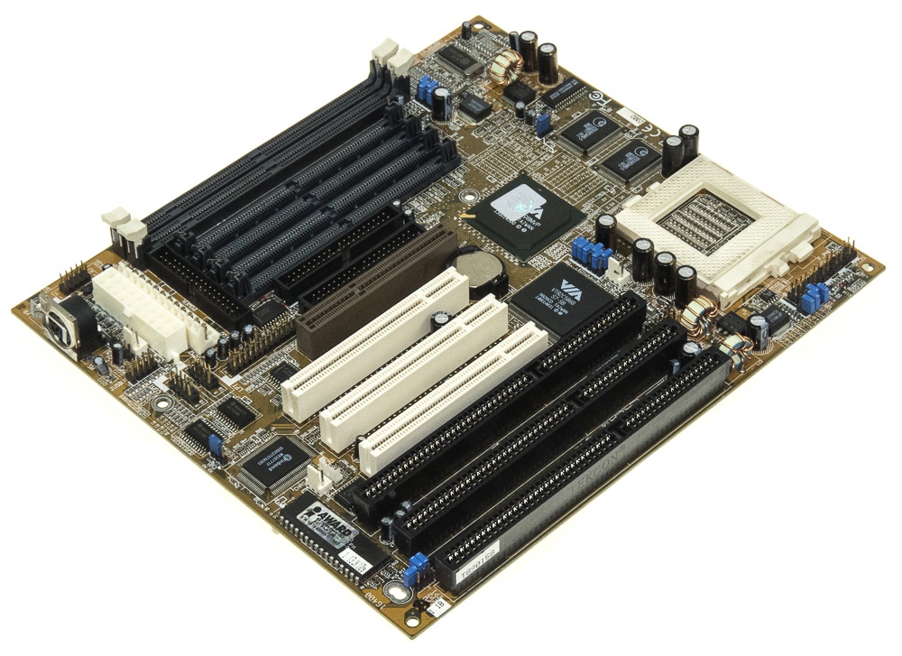 CARTE MÈRE FIC VA-503+ SOCKET 7 SDRAM + FPM/EDO DRAM AGP ISA PCI Baby-AT