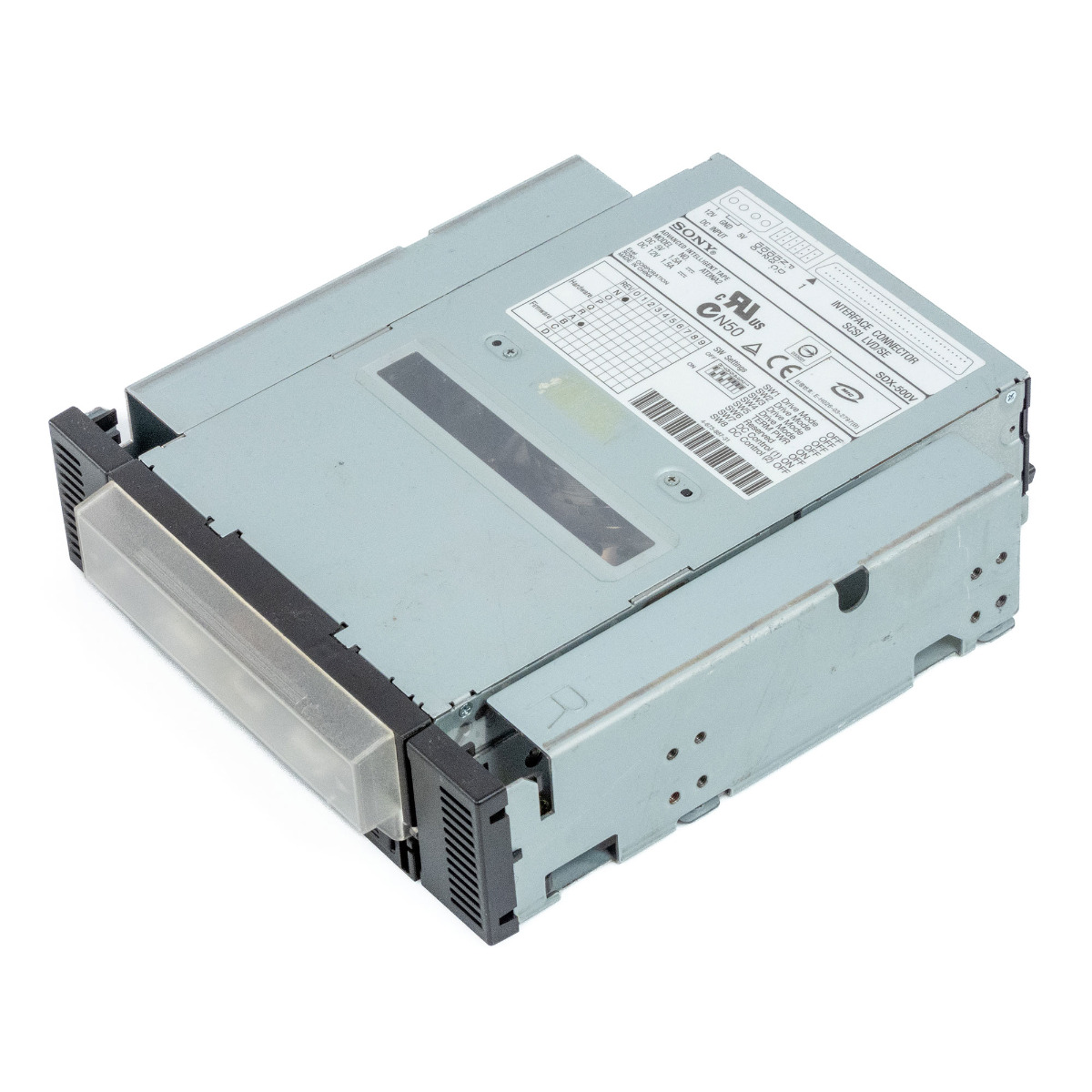 Lecteur de bandes AIT-2 SONY SDX-500V ATDNA2 50/130 Go SCSI 68 broches 5,25''