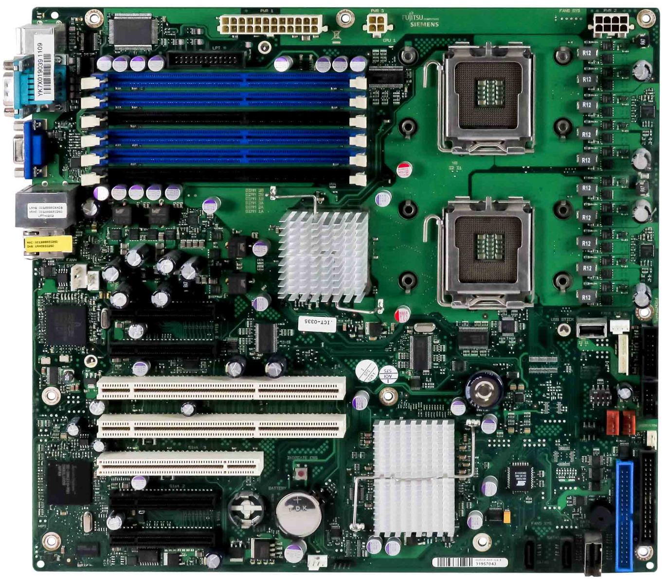 CARTE SYSTÈME FUJITSU D2509-A11 GS1 DUAL SOCKET LGA771 DDR2 pour Primergy TX200 S4