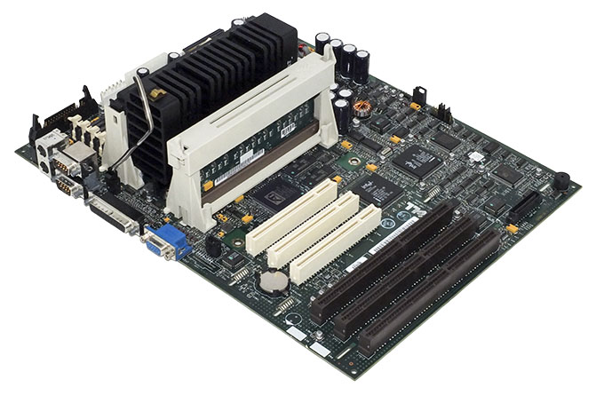 Carte système DELL 080363 + PII SL268 Socket SLOT 1 PCI ISA pour POWEREDGE 2200