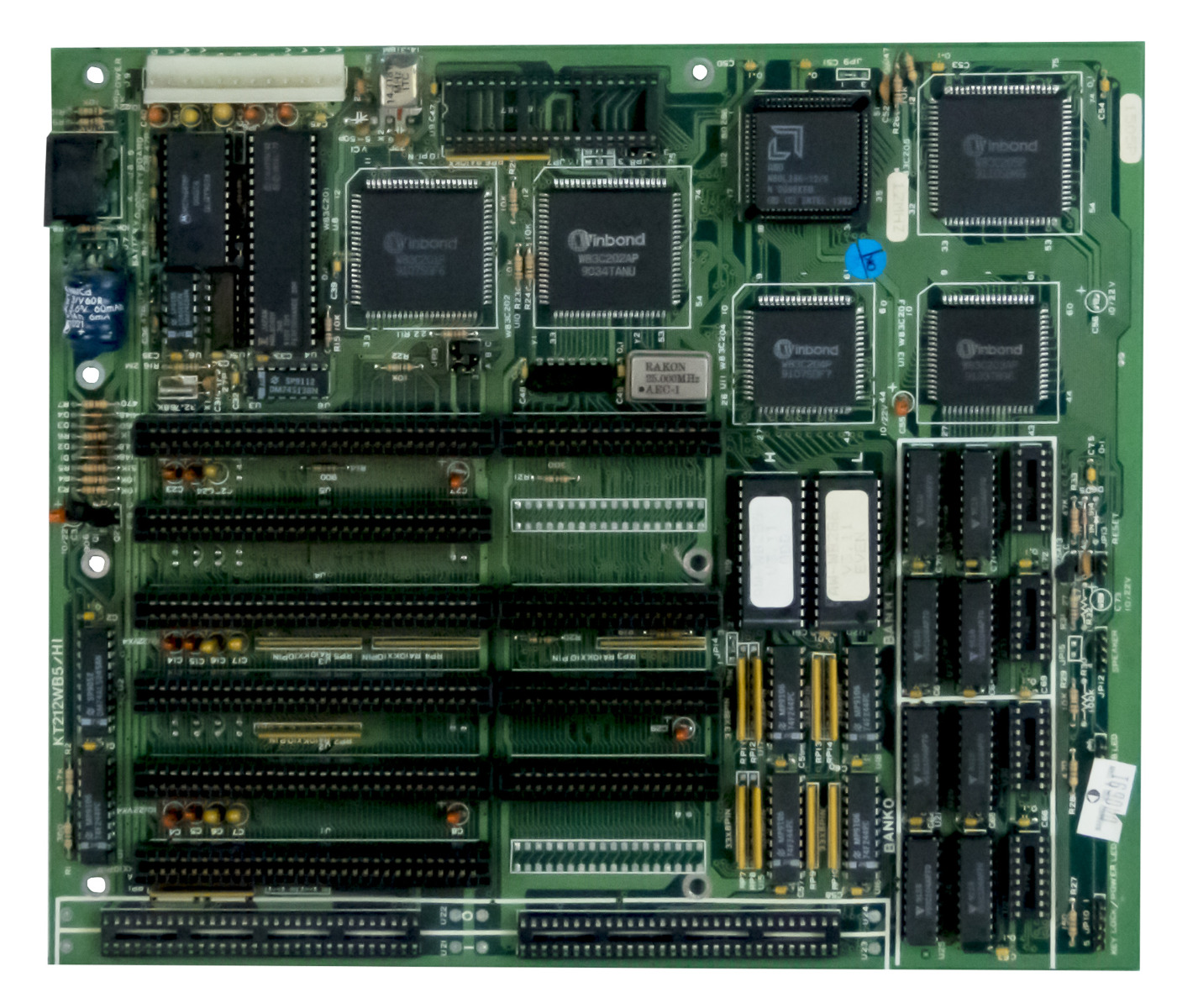 KT Technology KT212WB5/HI AMD 286 30-PIN SIPP RAM ISA Baby-AT